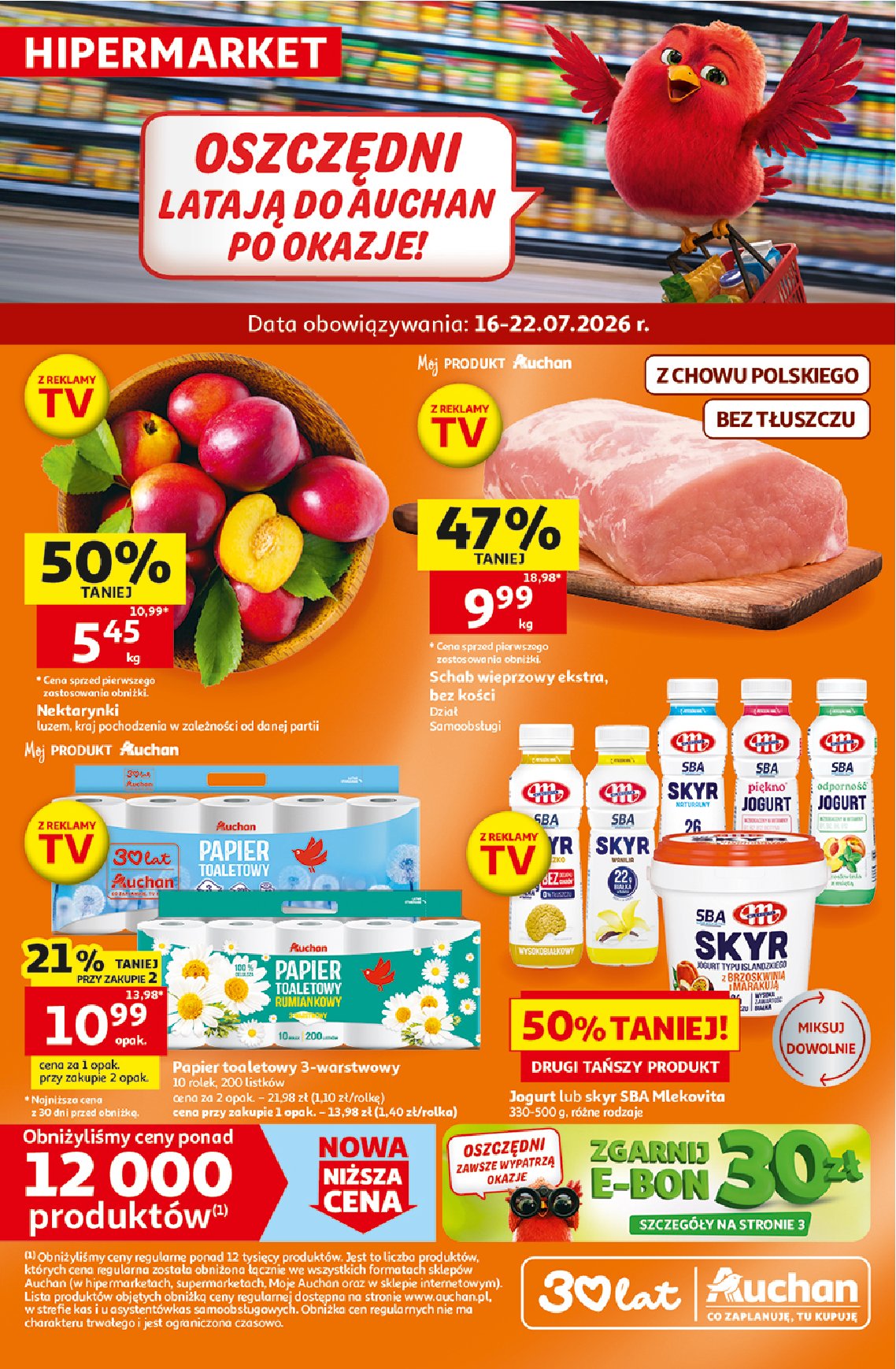 Gazetka Auchan 16/07/2026 – 22/07/2026 - strona 1