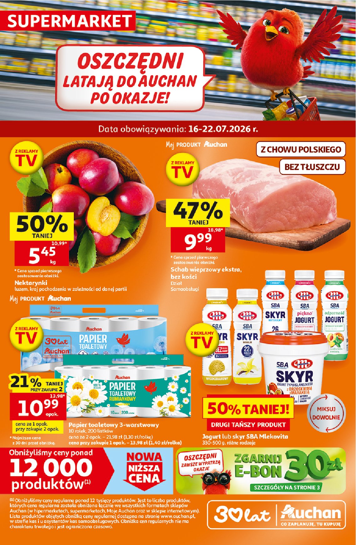 Gazetka Auchan 16/07/2026 – 22/07/2026