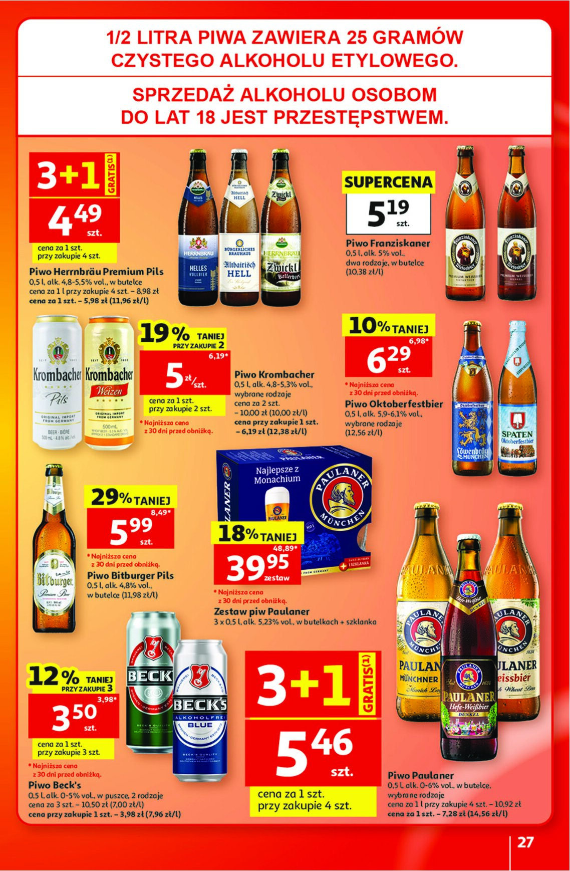 Gazetka Auchan 17/09/2026 – 23/09/2026 - gazetki promocyjne str. 27