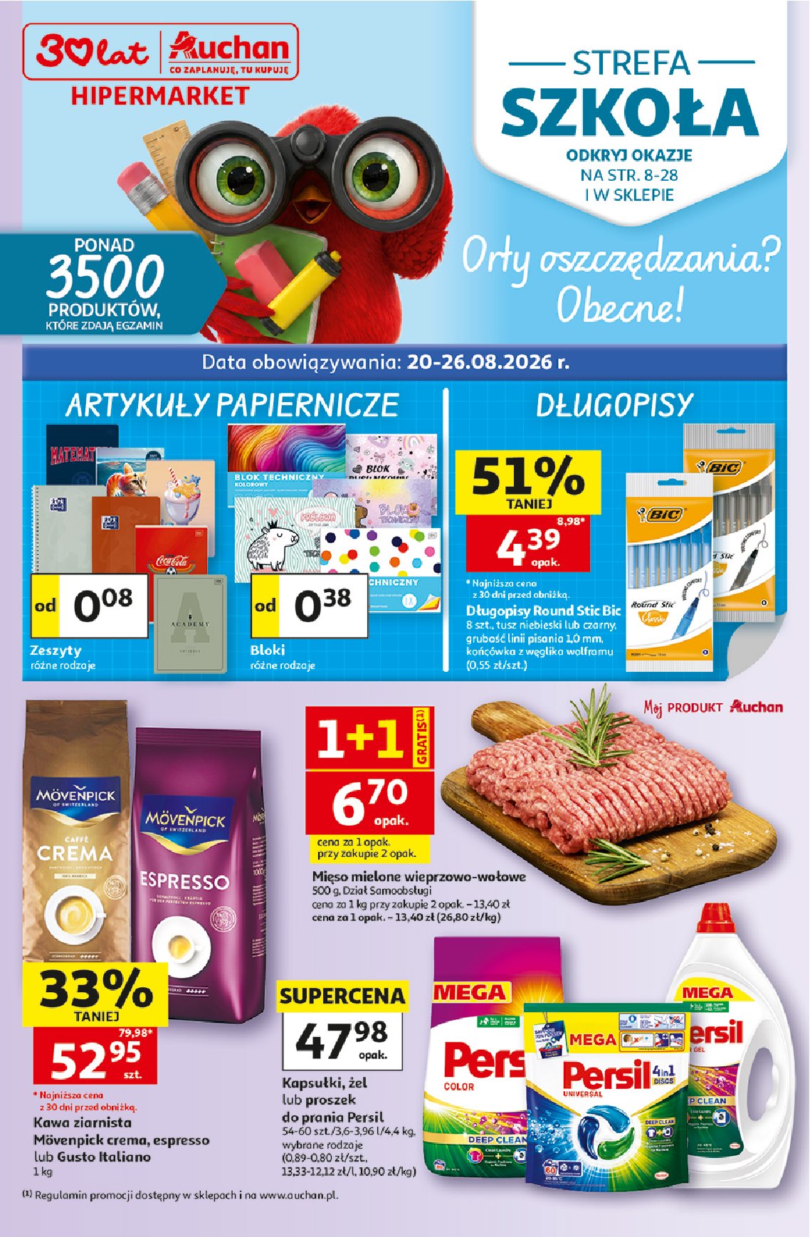 Gazetka Auchan 20/08/2026 – 26/08/2026