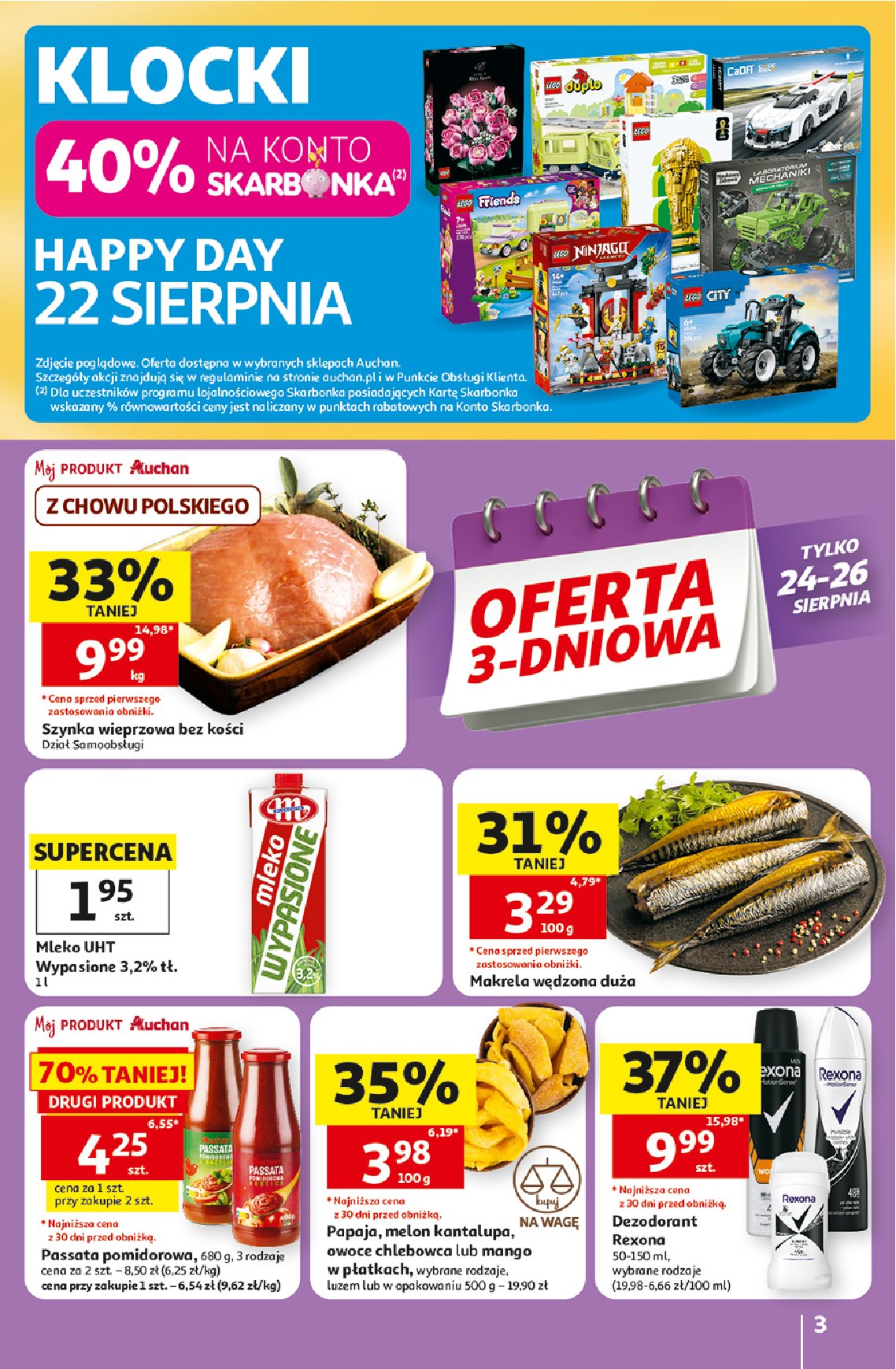 Gazetka Auchan 20/08/2026 – 26/08/2026 - strona 3