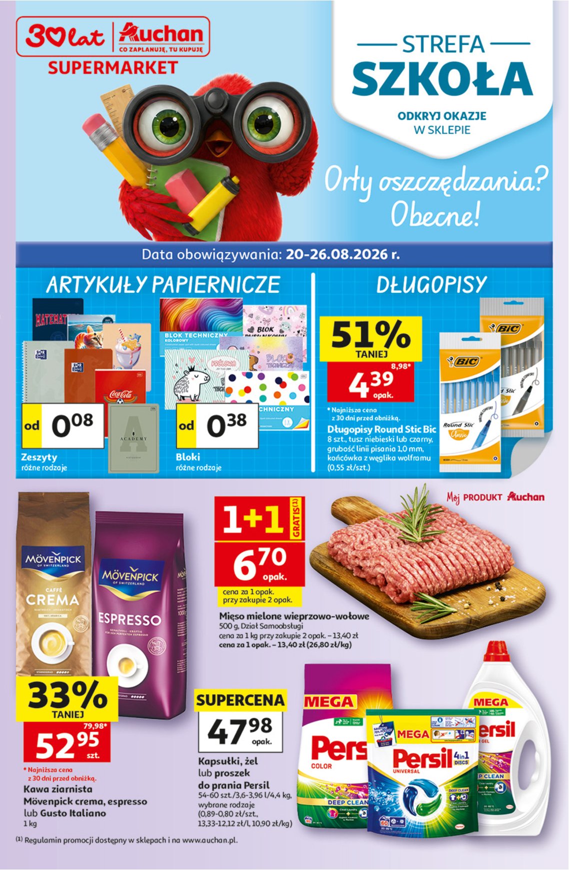 Gazetka Auchan 20/08/2026 – 26/08/2026