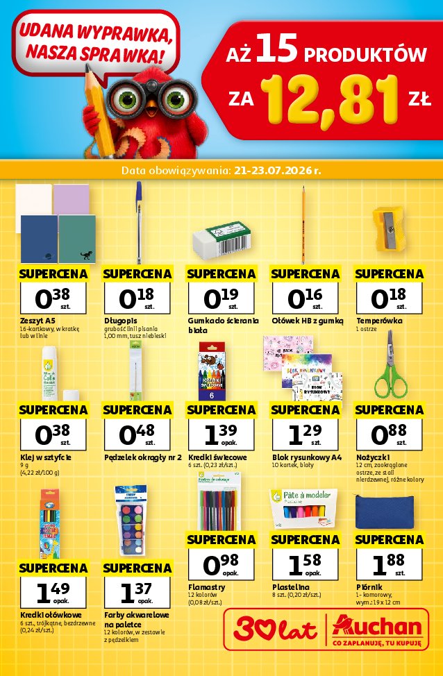 Gazetka Auchan 21/07/2026 – 23/07/2026