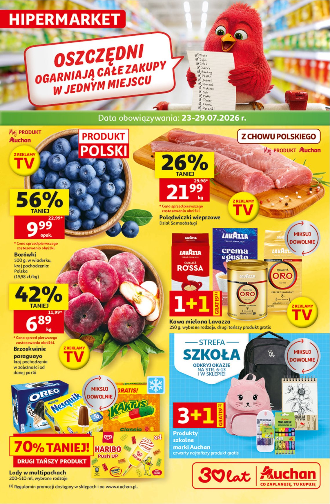 Gazetka Auchan 23/07/2026 – 29/07/2026