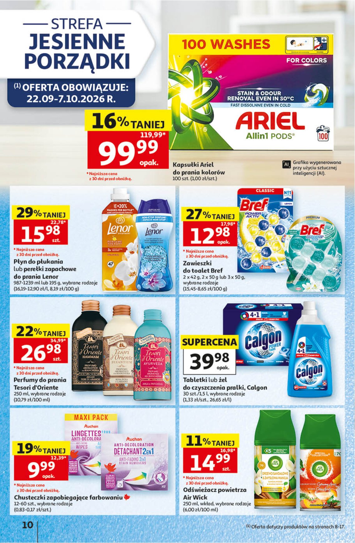Gazetka Auchan 24/09/2026 – 30/09/2026 - gazetki promocyjne str. 10