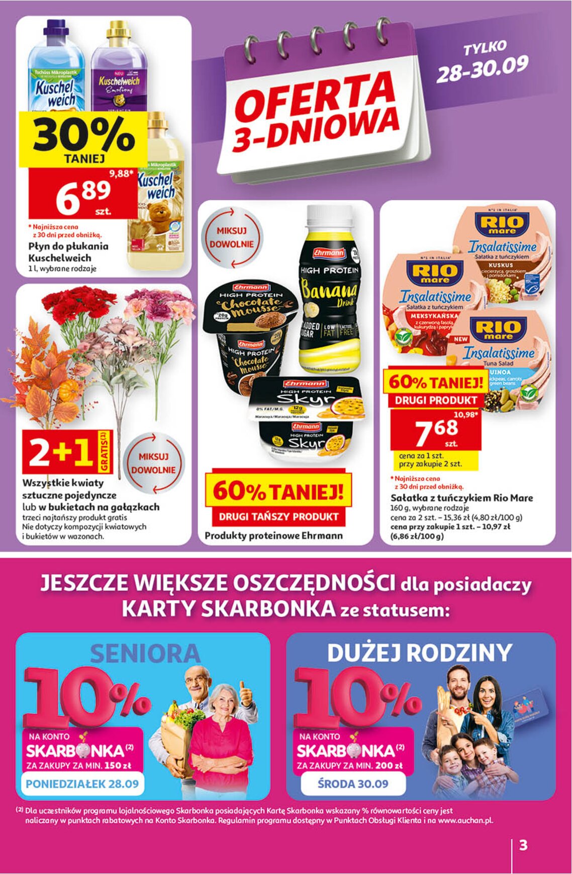 Gazetka Auchan 24/09/2026 – 30/09/2026 - gazetki promocyjne str. 3