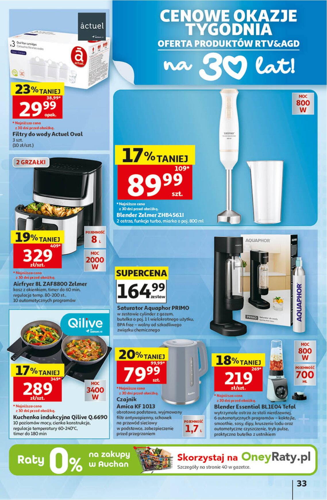 Gazetka Auchan 24/09/2026 – 30/09/2026 - gazetki promocyjne str. 33