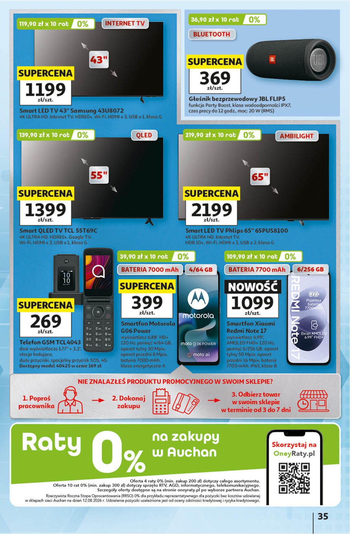 Gazetka Auchan 24/09/2026 – 30/09/2026 - gazetki promocyjne str. 35