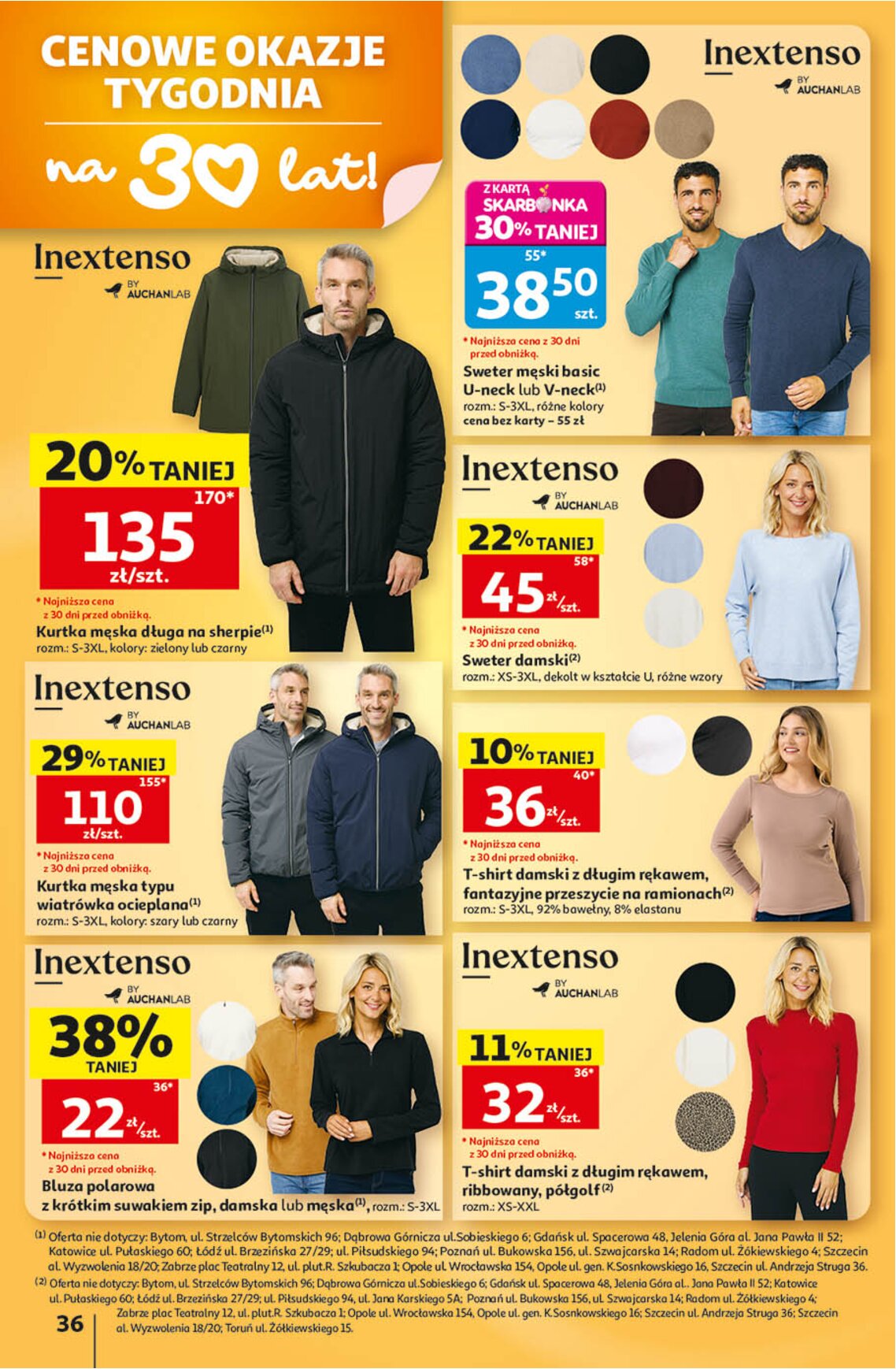 Gazetka Auchan 24/09/2026 – 30/09/2026 - gazetki promocyjne str. 36