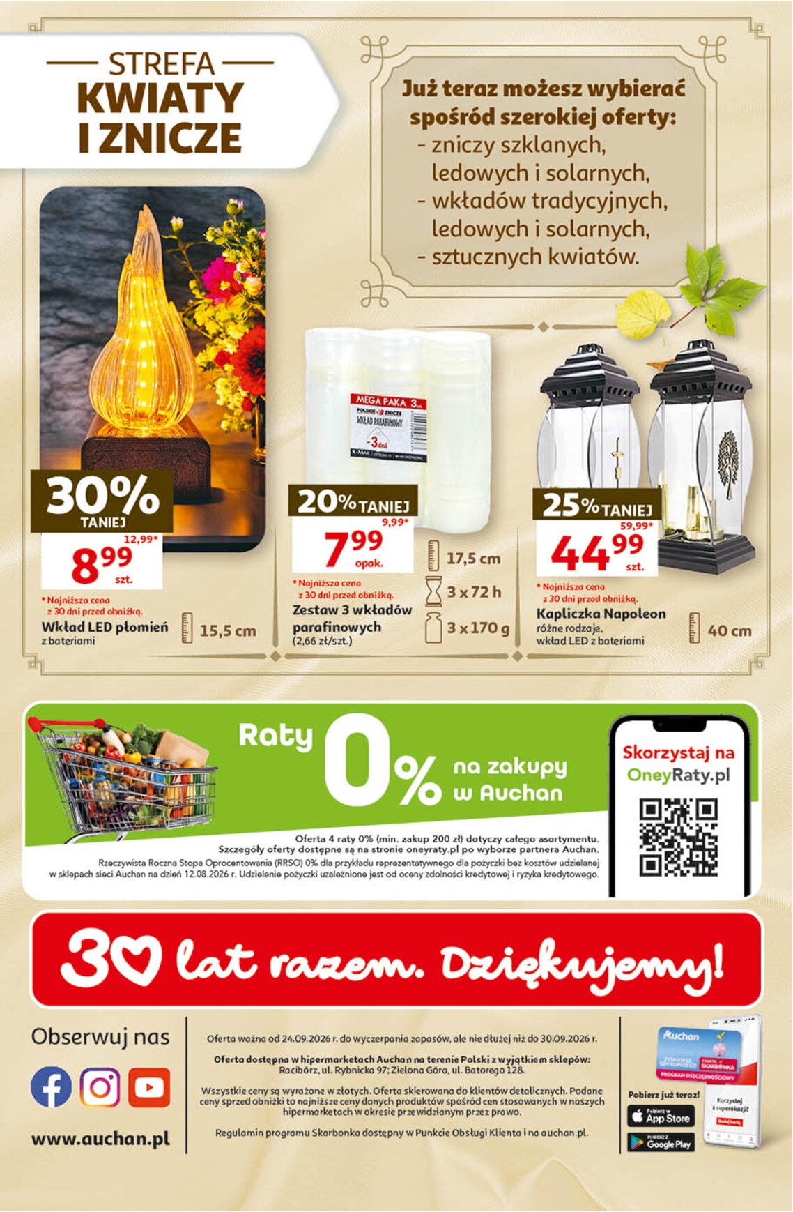 Gazetka Auchan 24/09/2026 – 30/09/2026 - gazetki promocyjne str. 40