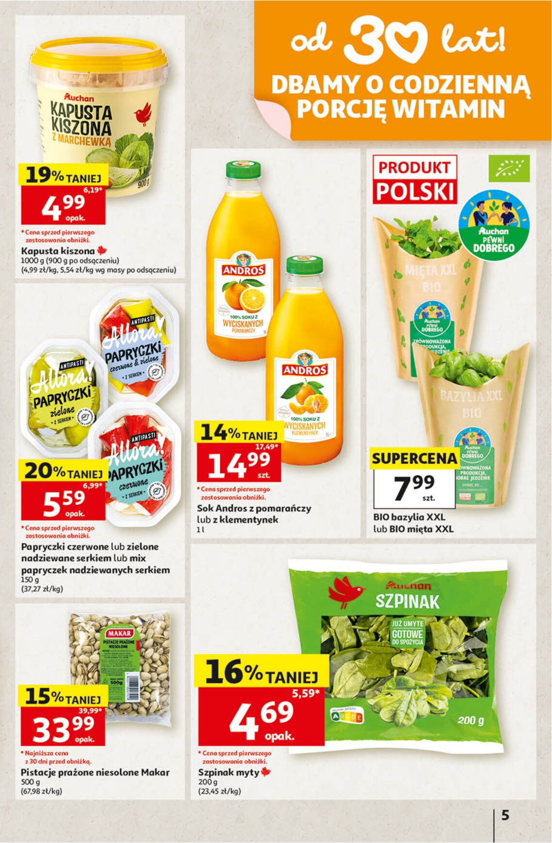 Gazetka Auchan 24/09/2026 – 30/09/2026 - gazetki promocyjne str. 5