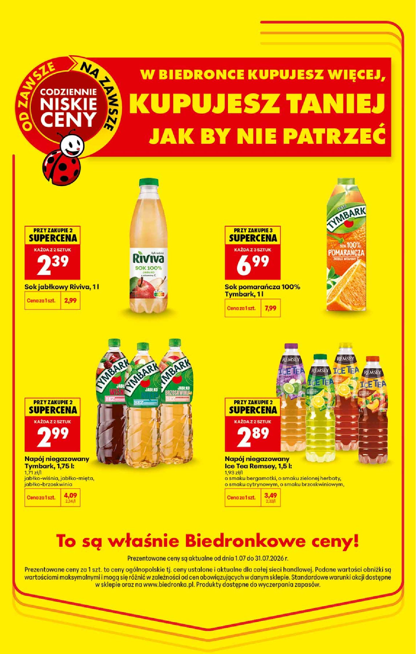 Gazetka Biedronka 01/07/2026 – 31/07/2026