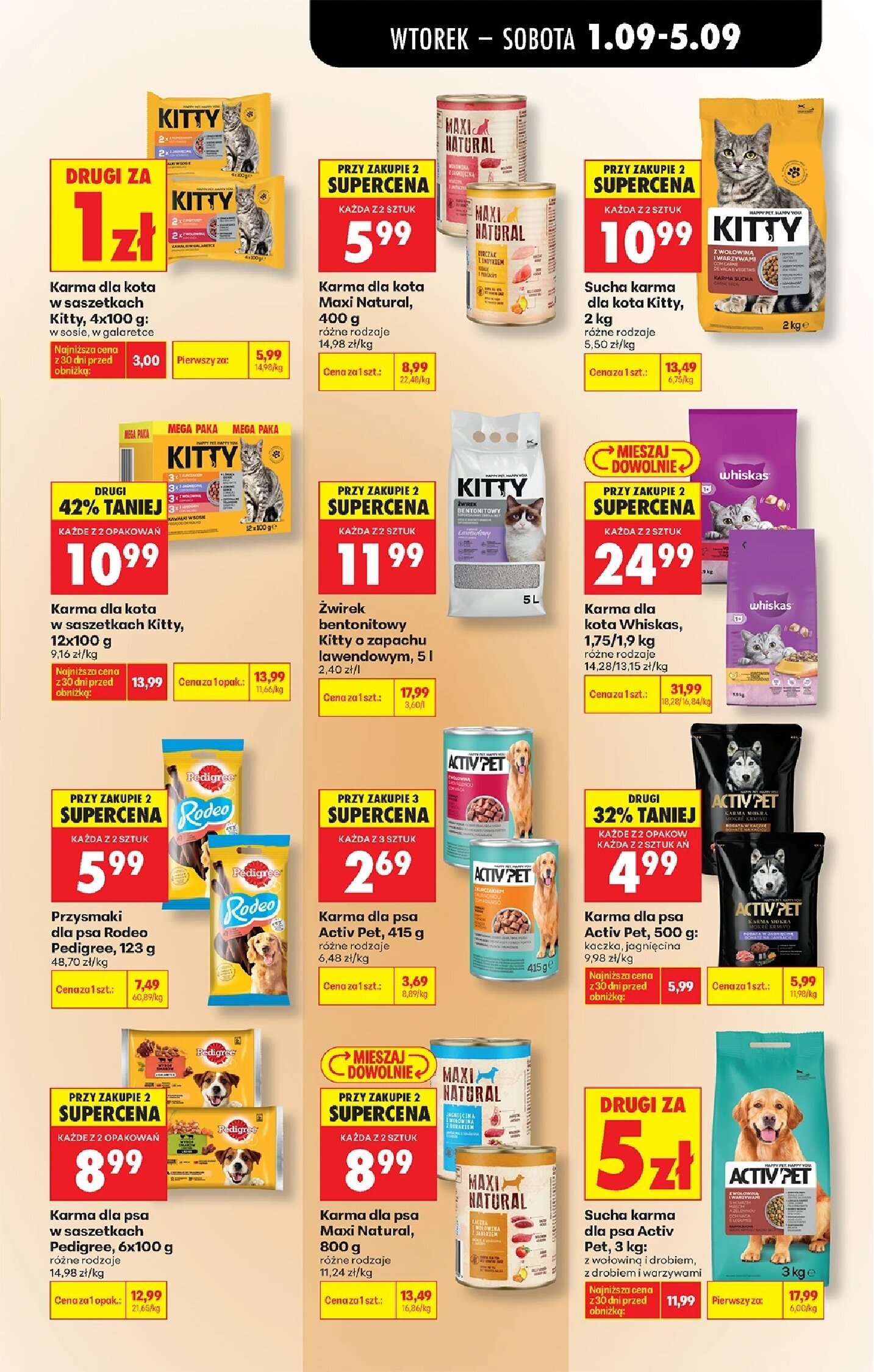 Karma dla psa - gazetki promocyjne str. 2