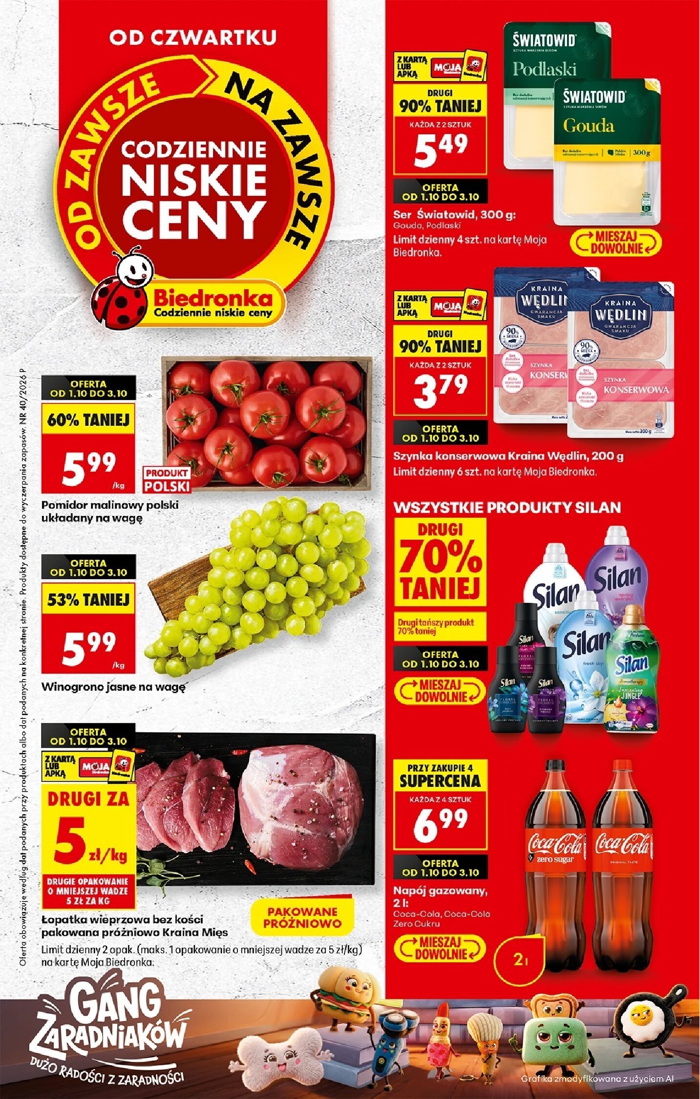 Gazetka Biedronka 01/10/2026 – 07/10/2026 - gazetki promocyjne str. 1