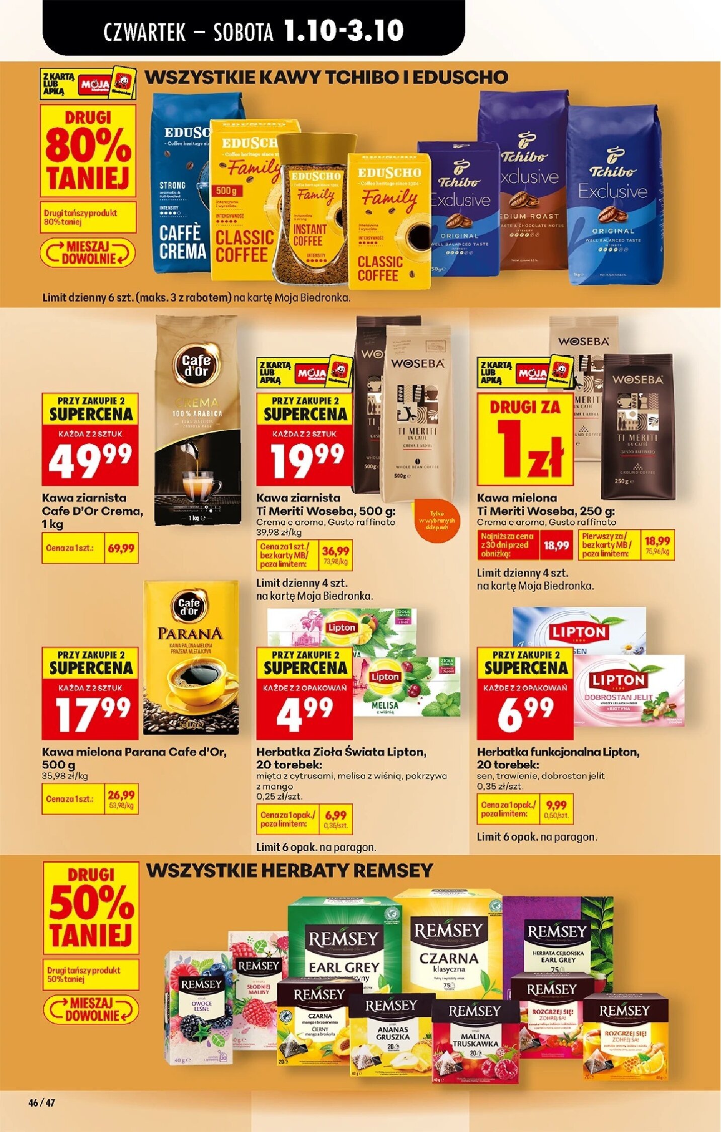 Gazetki promocyjne – kawa - gazetki promocyjne str. 15