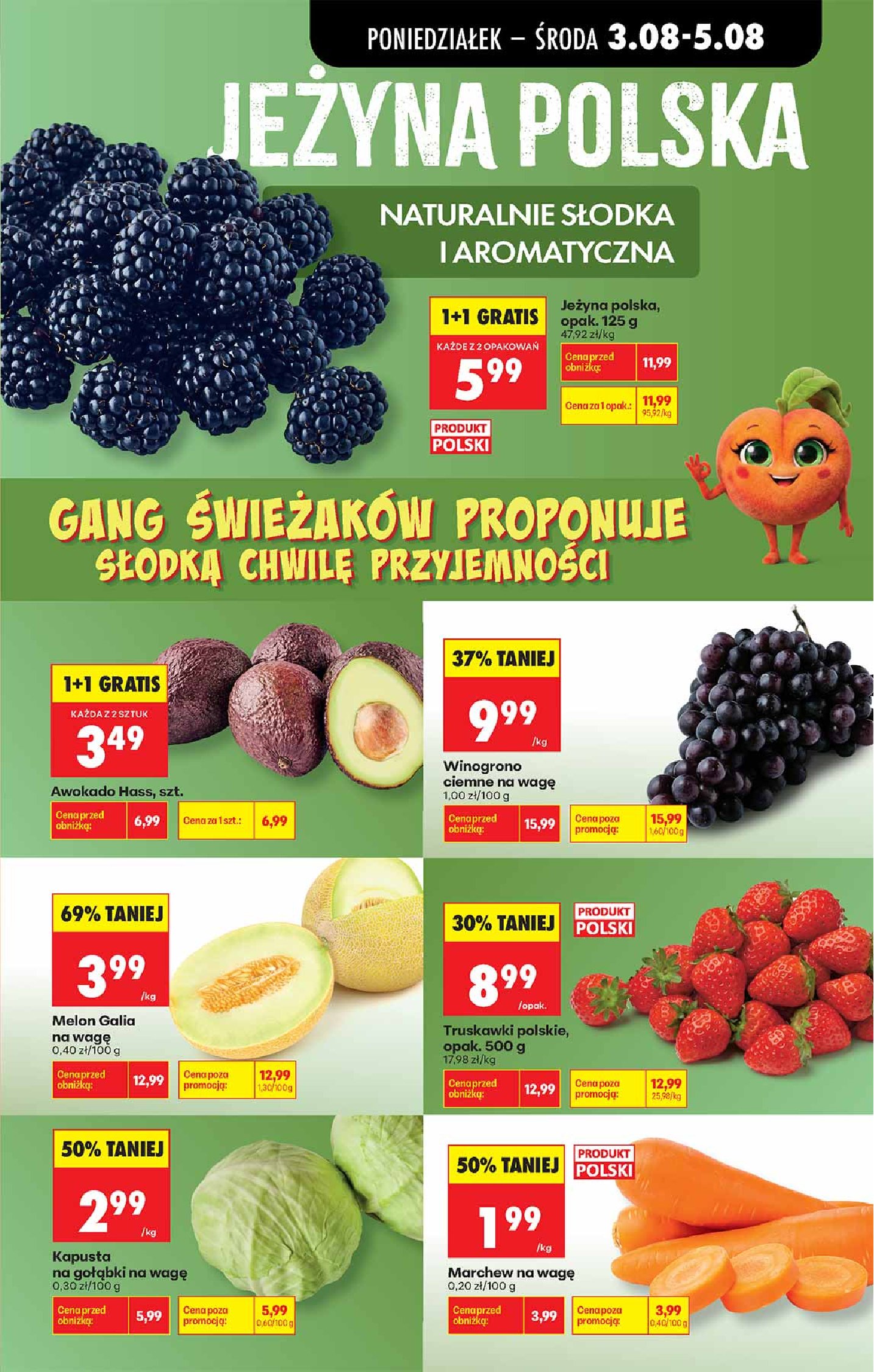 Gazetka Biedronka 03/08/2026 – 05/08/2026