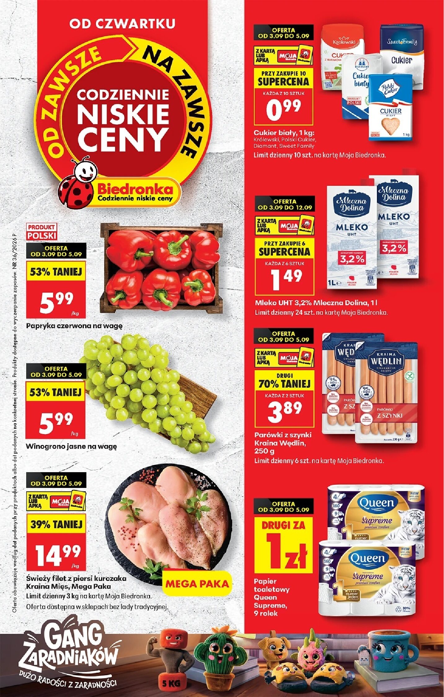 Gazetka Biedronka 03/09/2026 – 09/09/2026 - gazetki promocyjne str. 1