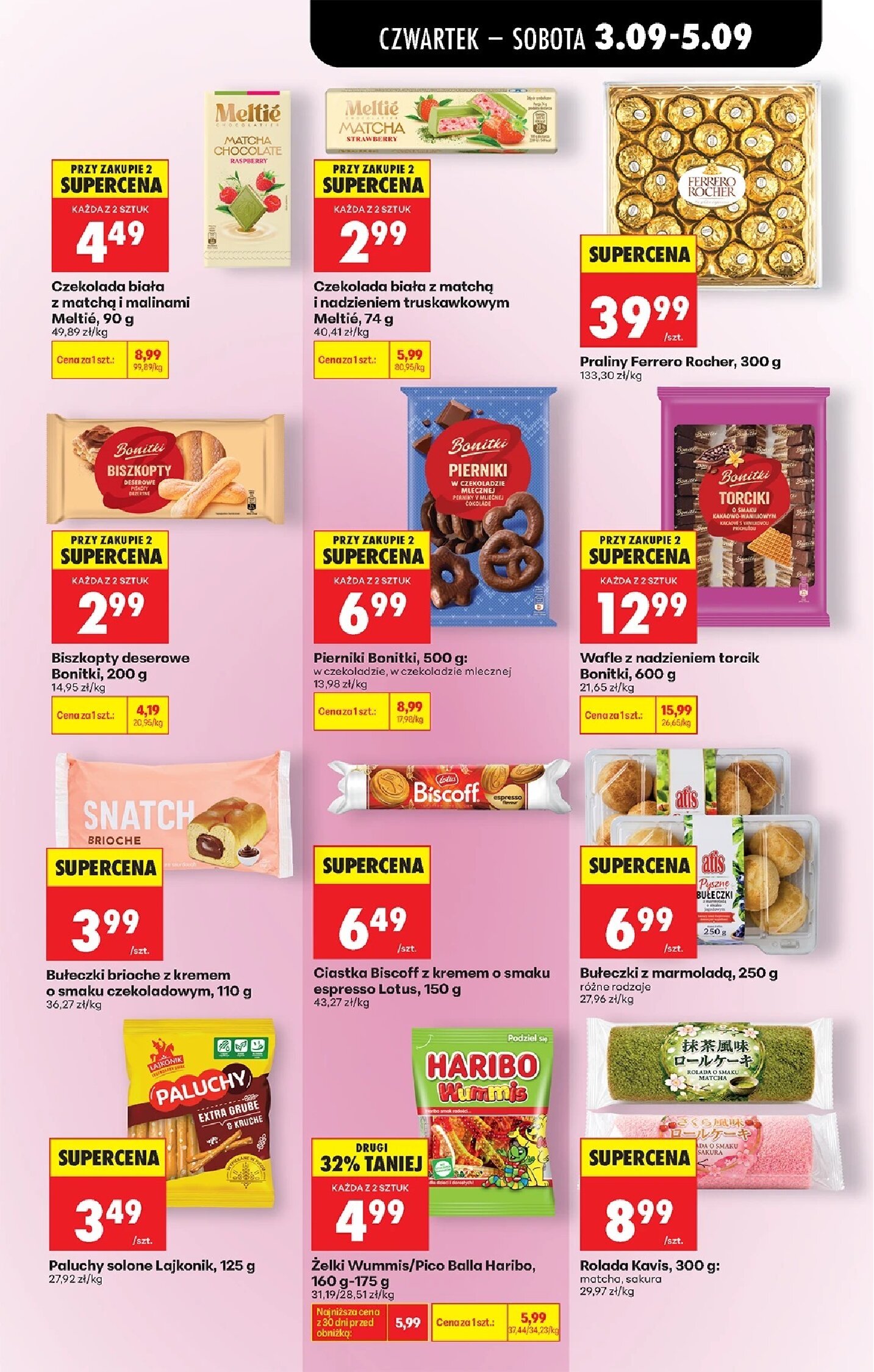 Gazetki promocyjne – słodycze - gazetki promocyjne str. 3