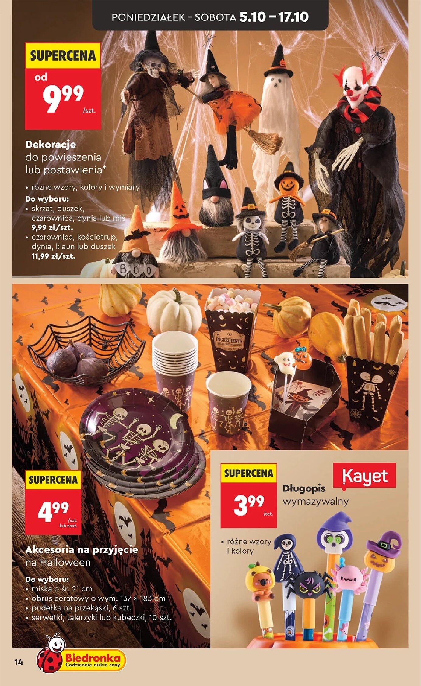 Gazetka Biedronka 03/10/2026 – 21/10/2026 - gazetki promocyjne str. 14