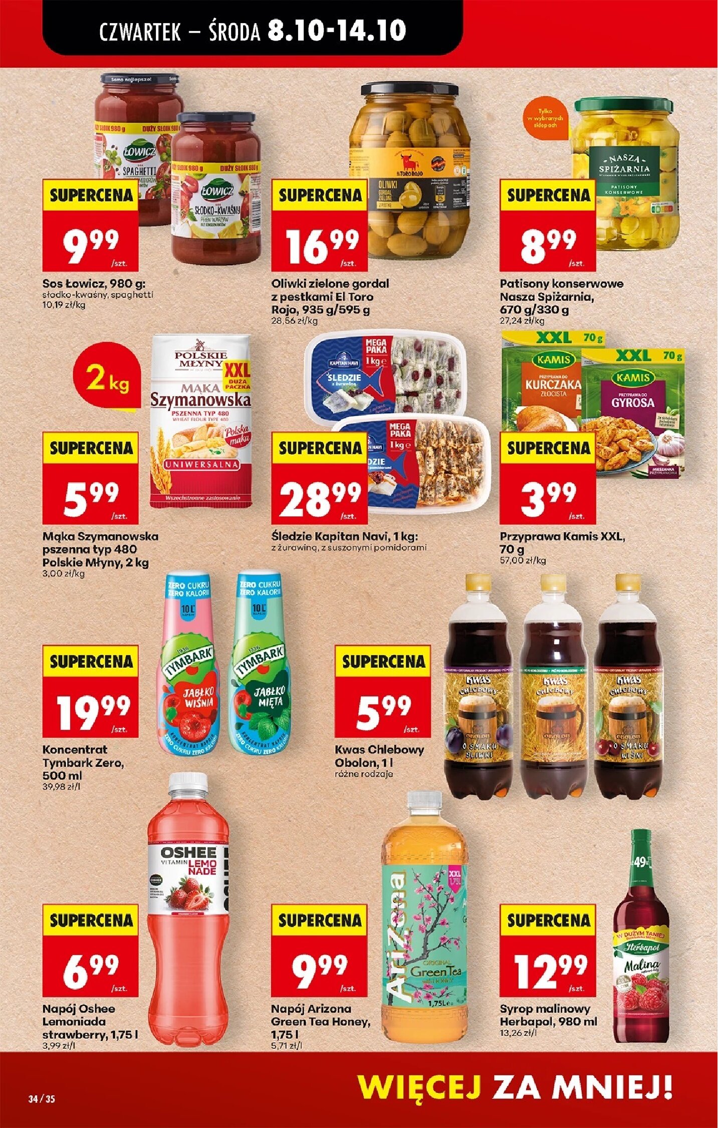 Gazetki promocyjne – napoje - gazetki promocyjne str. 3
