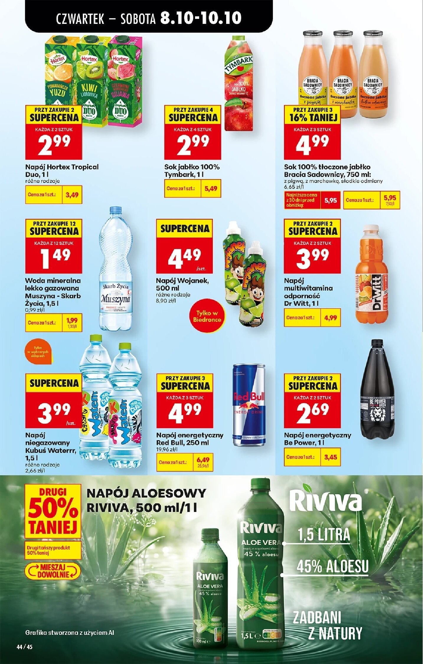 Gazetki promocyjne – napoje - gazetki promocyjne str. 4