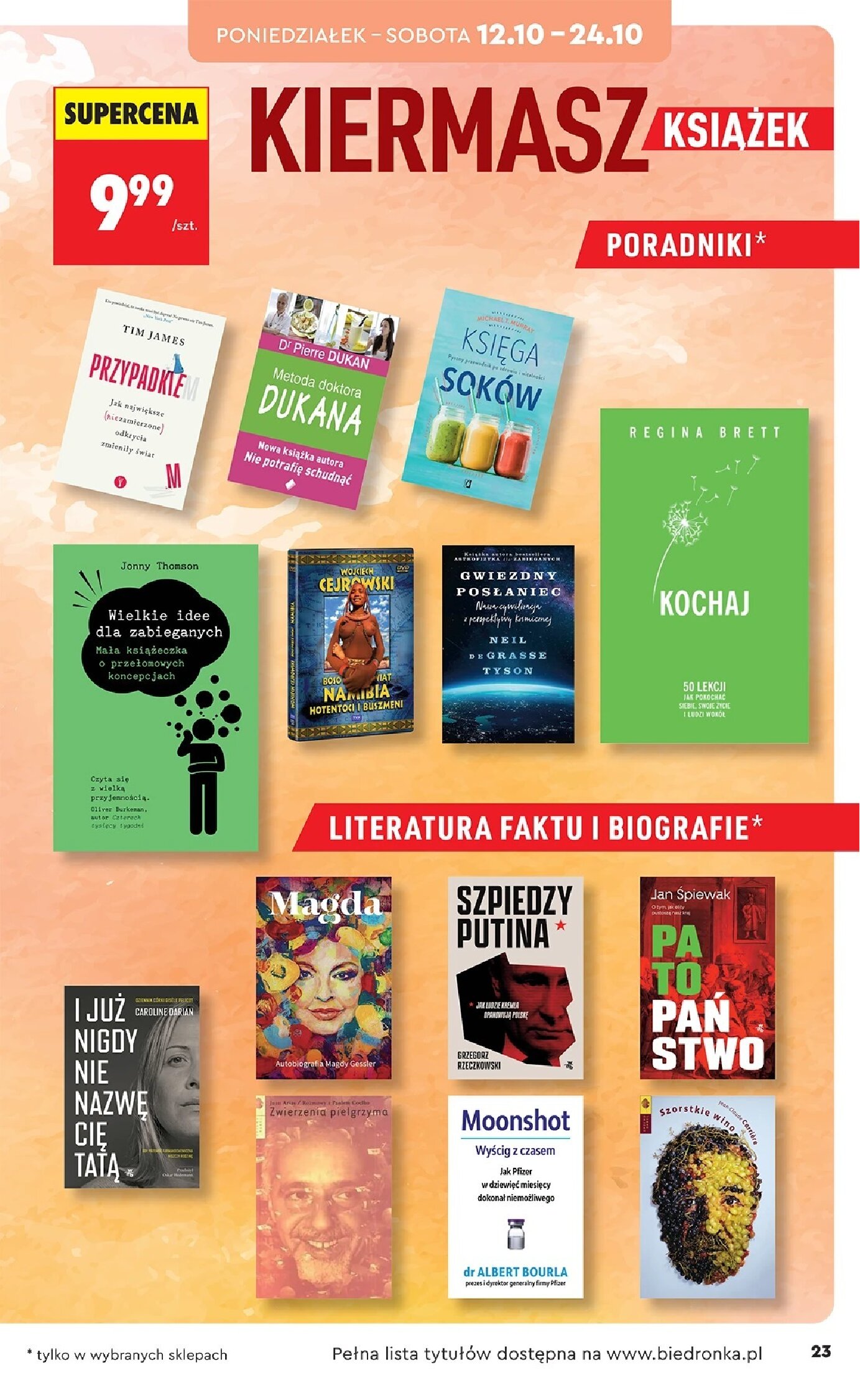 Gazetka Biedronka 10/10/2026 – 28/10/2026 - gazetki promocyjne str. 23