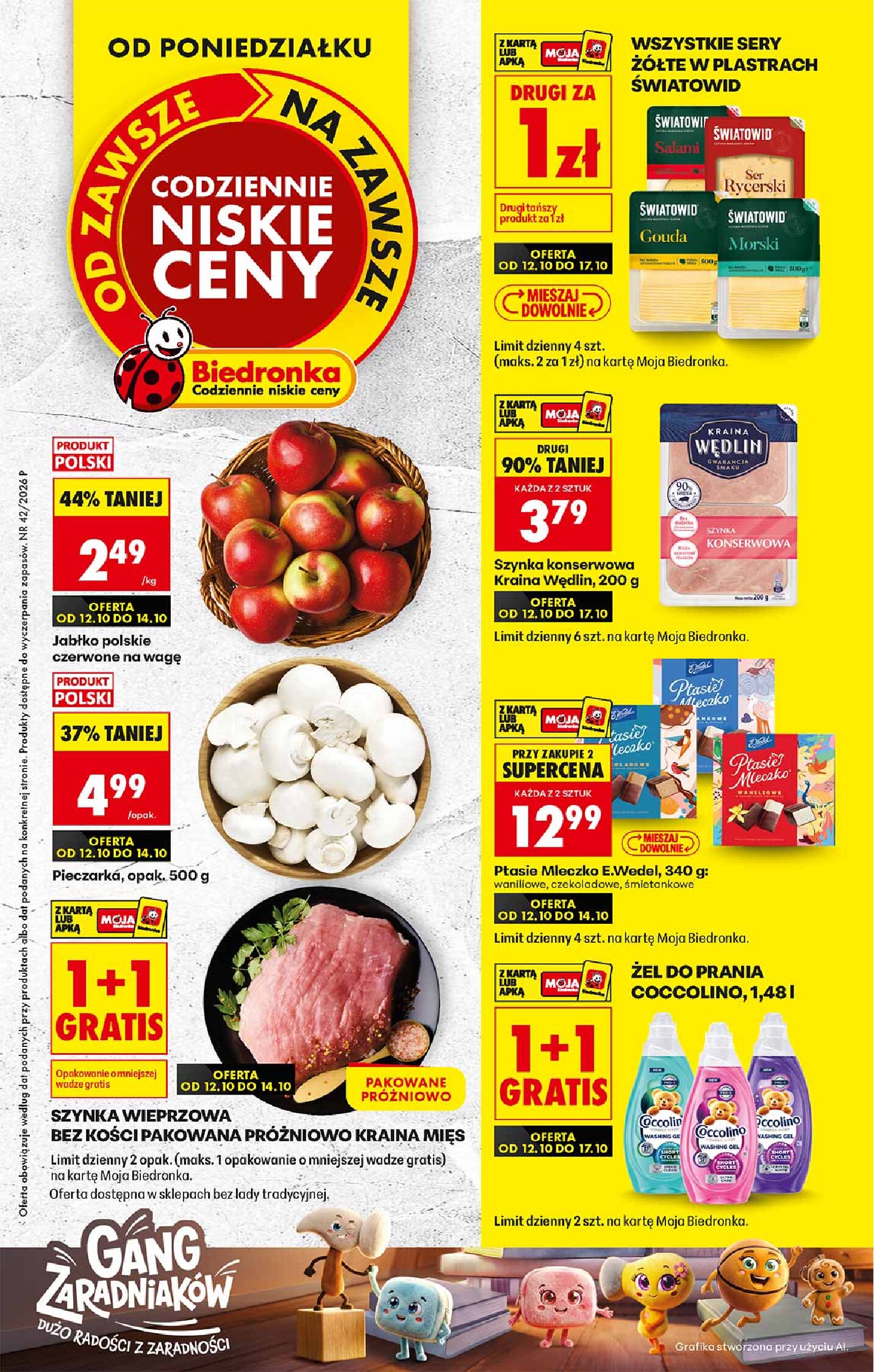 Gazetka Biedronka 12/10/2026 – 17/10/2026 - gazetki promocyjne str. 1