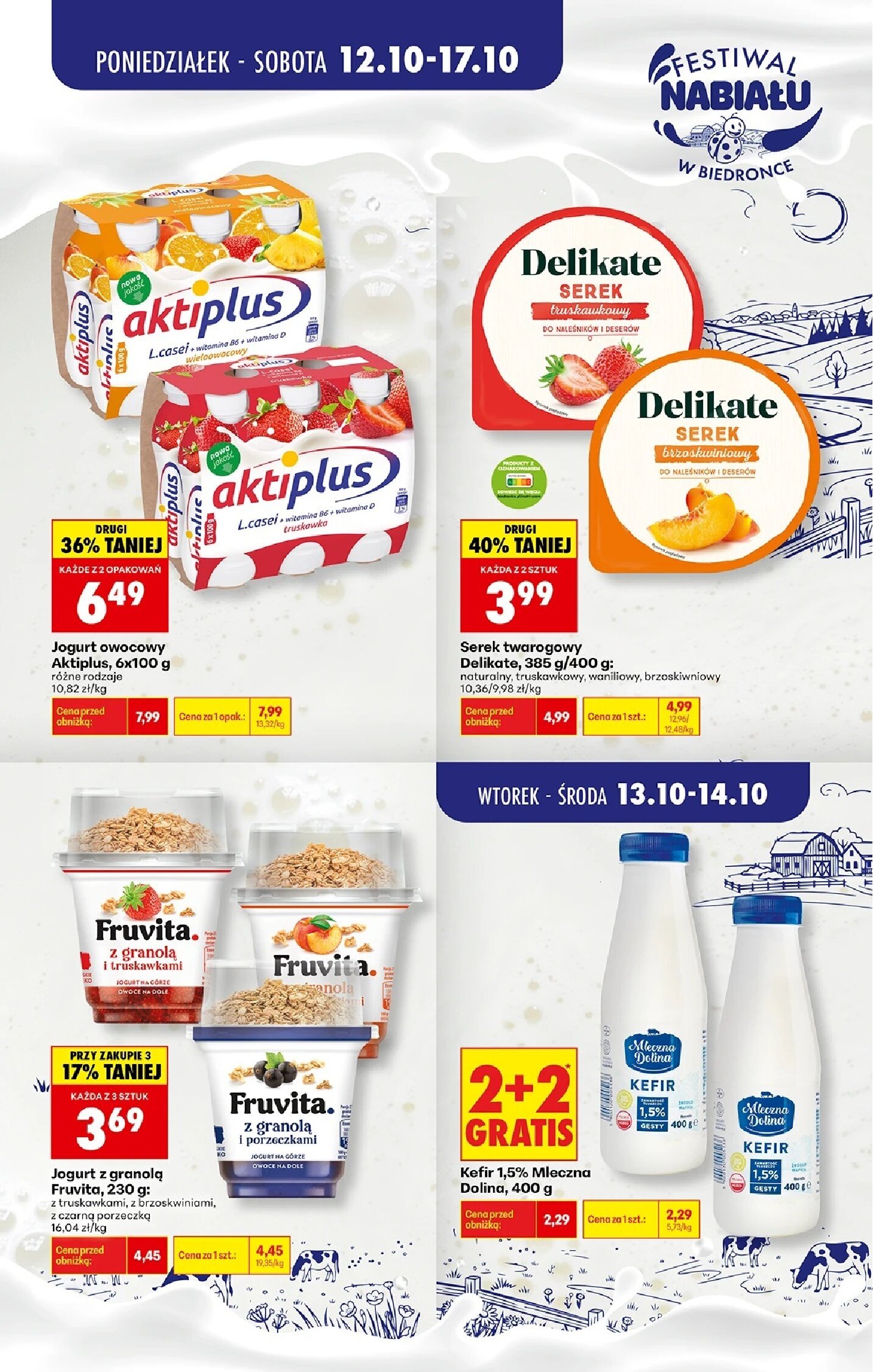 Gazetki promocyjne – nabiał - gazetki promocyjne str. 2