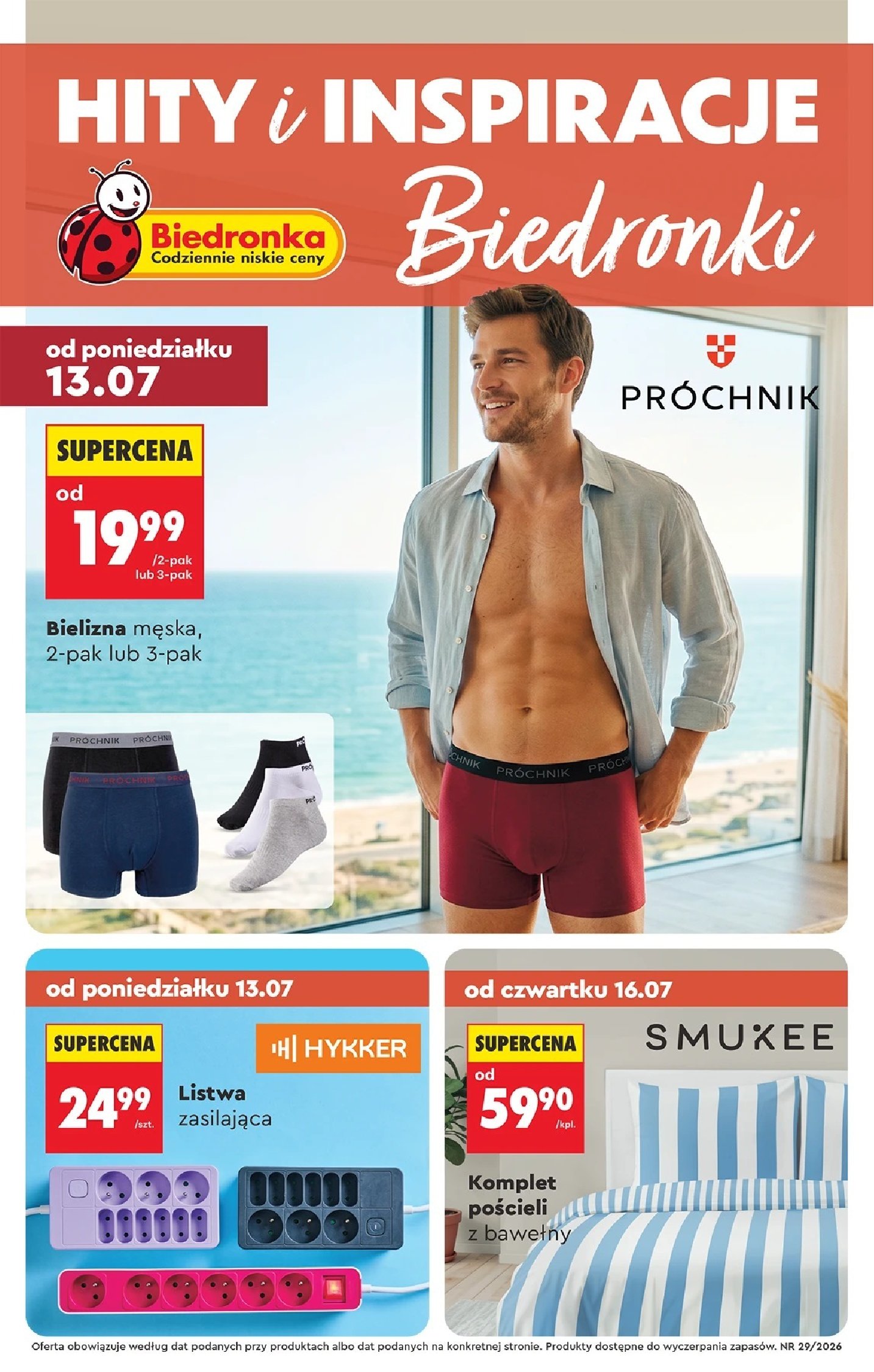 Gazetka Biedronka 13/07/2026 – 29/07/2026 - strona 1