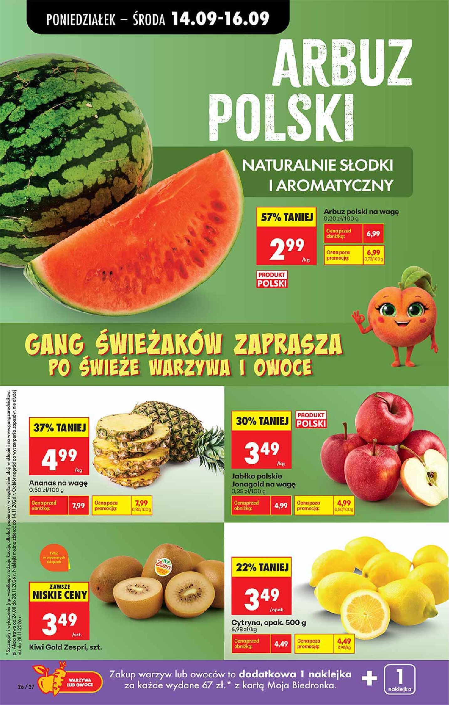 Gazetka Biedronka 14/09/2026 – 19/09/2026 - gazetki promocyjne str. 11