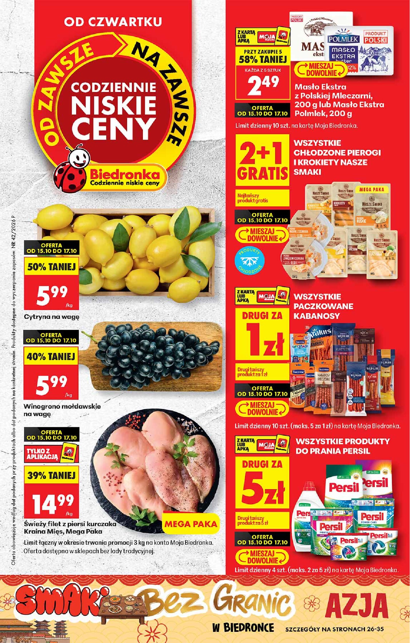 Gazetka Biedronka 15/10/2026 – 21/10/2026 - gazetki promocyjne str. 1