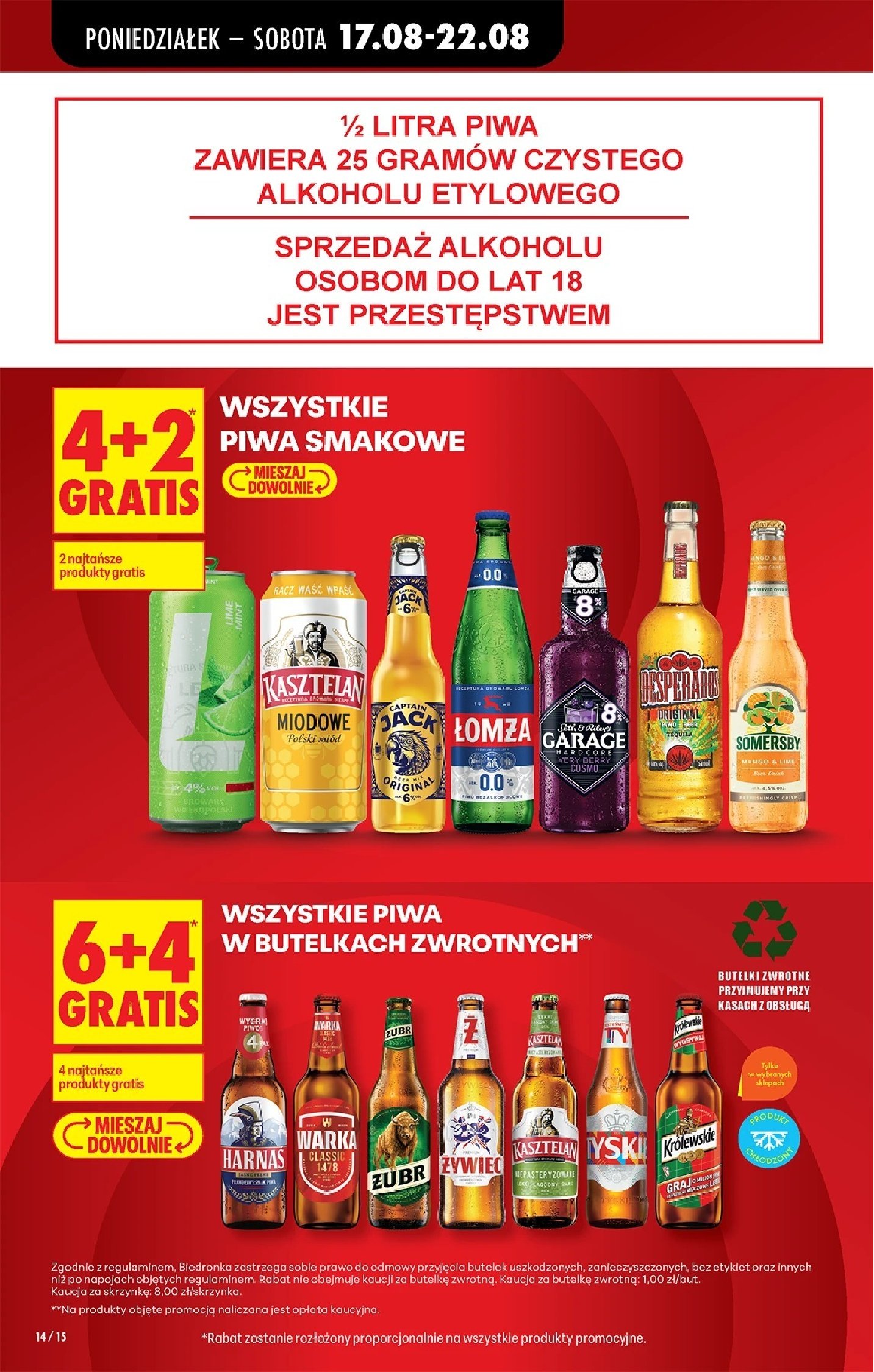 Gazetka Biedronka 17/08/2026 – 22/08/2026 - strona 14