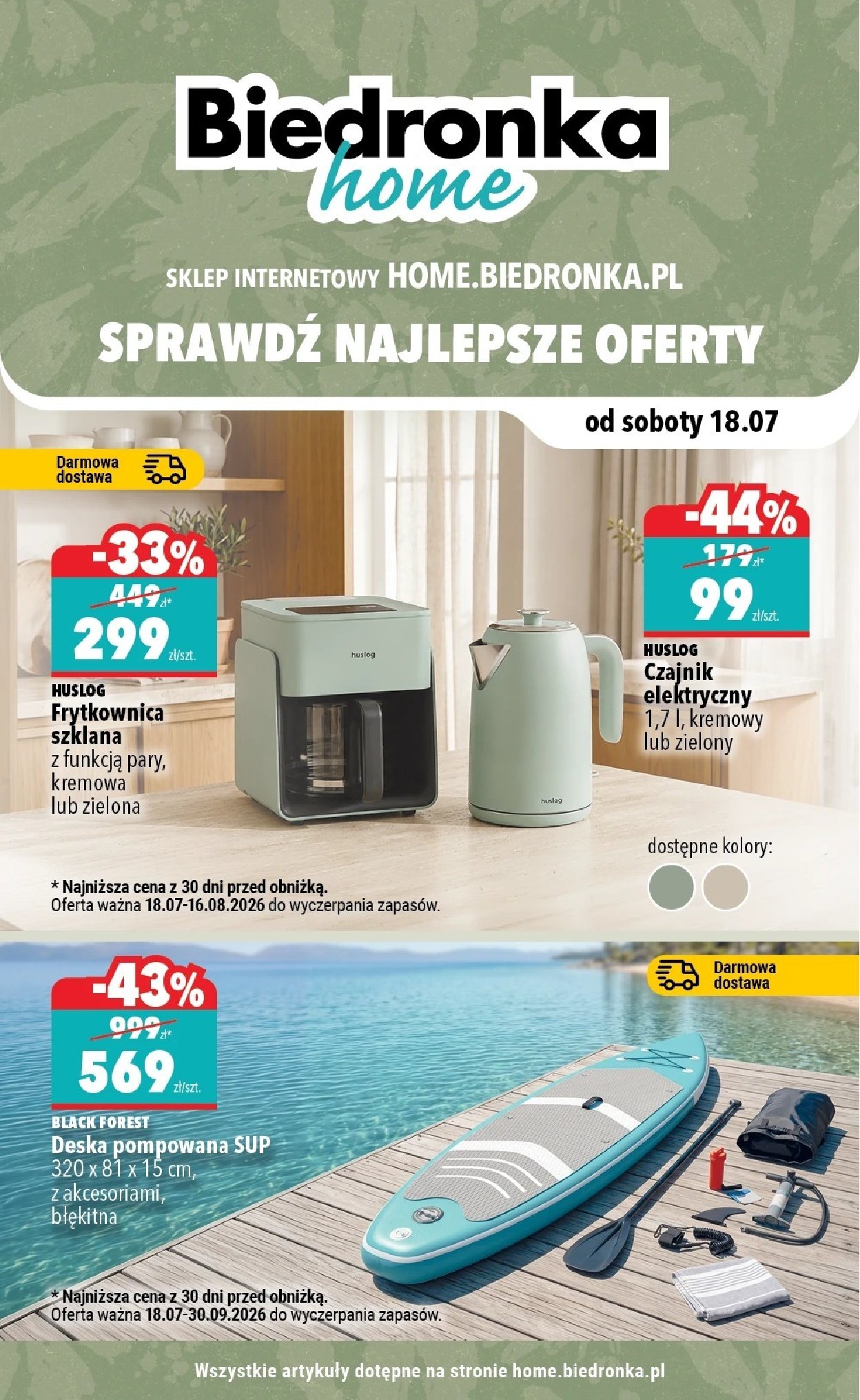Gazetka Biedronka 18/07/2026 – 15/08/2026