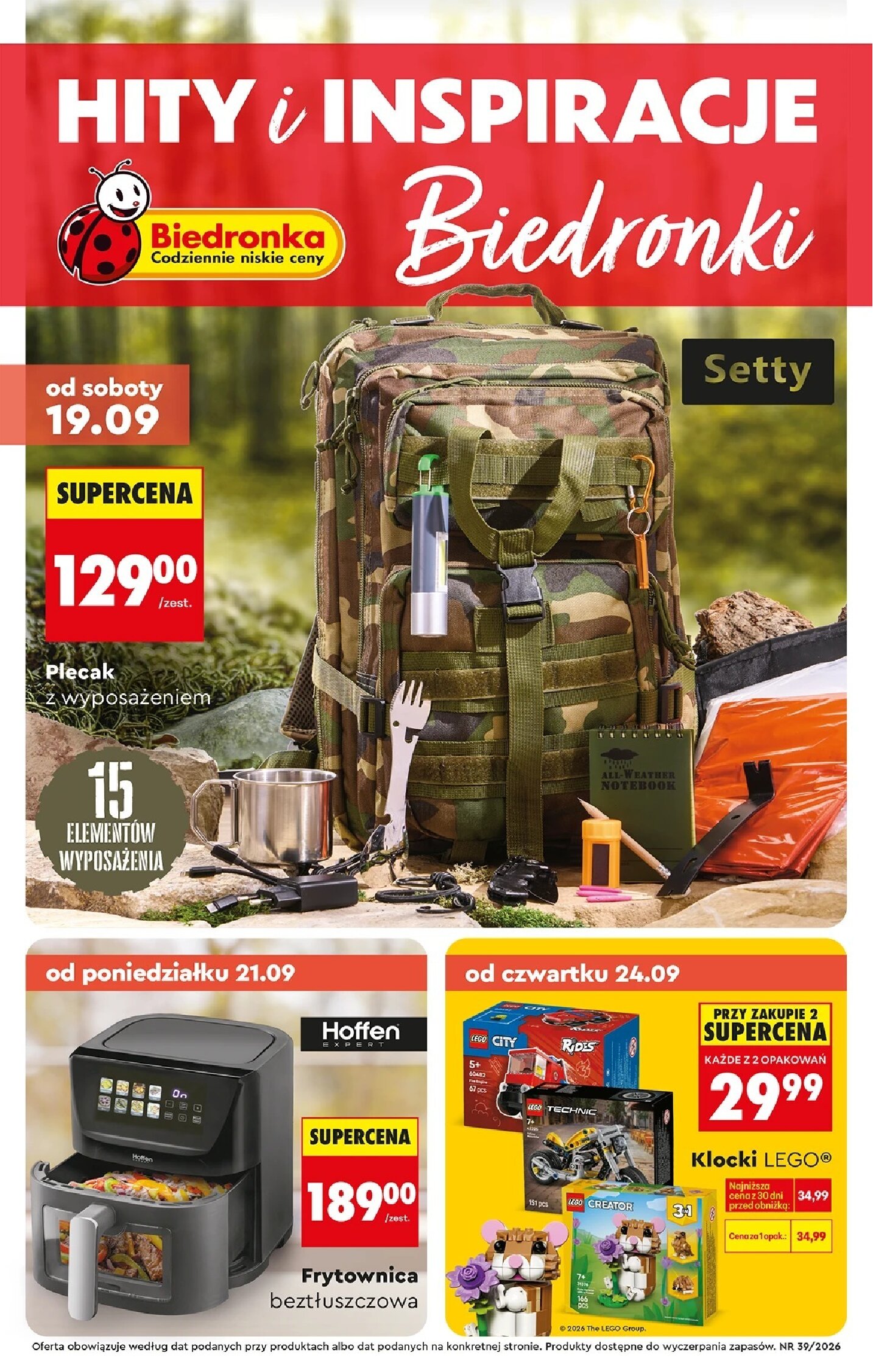 Gazetka Biedronka 19/09/2026 – 07/10/2026 - gazetki promocyjne str. 1