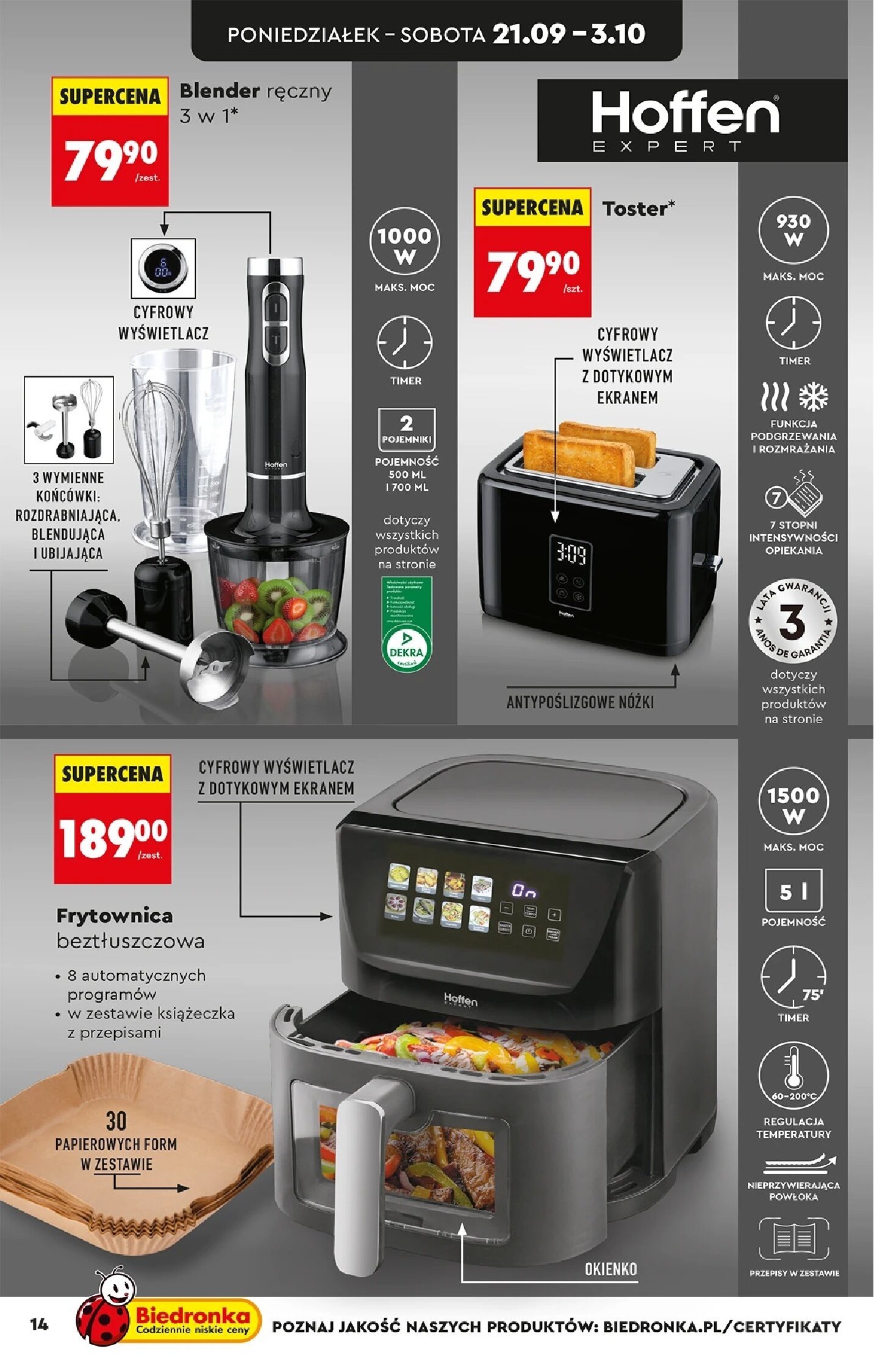 Gazetka Biedronka 19/09/2026 – 07/10/2026 - gazetki promocyjne str. 14