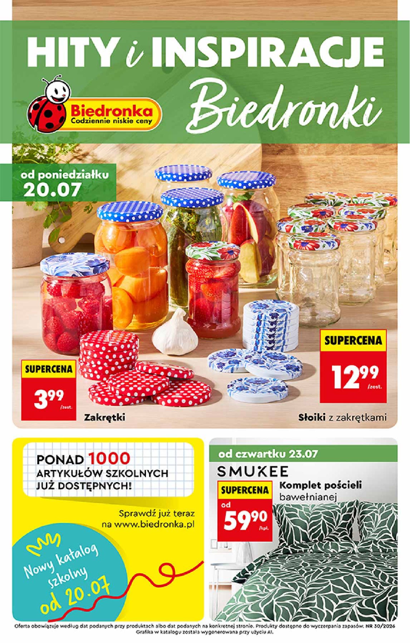 Gazetka Biedronka 20/07/2026 – 05/08/2026