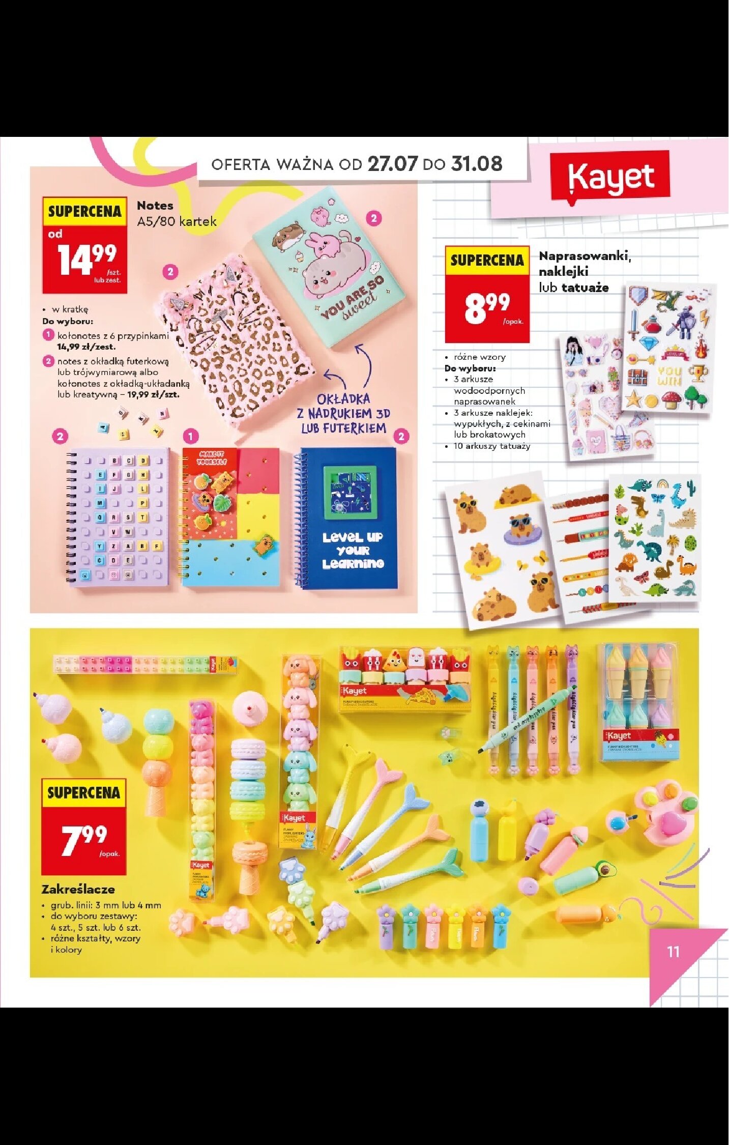 Gazetka Biedronka 20/07/2026 – 16/09/2026 - gazetki promocyjne str. 11
