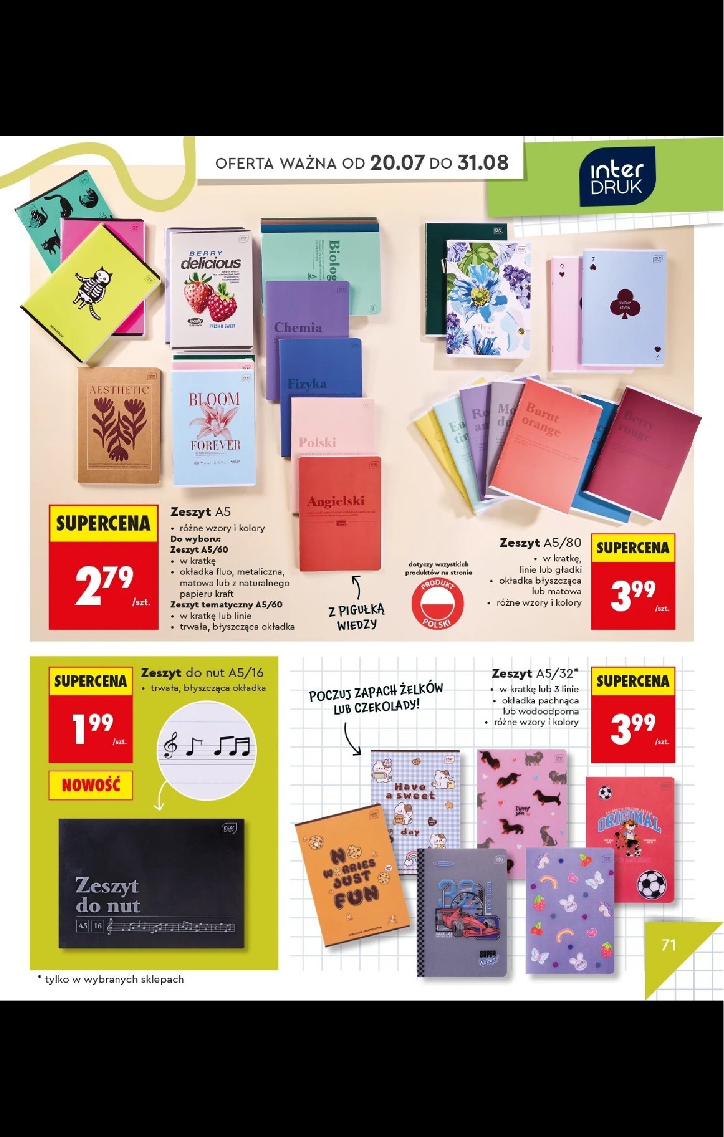Gazetka Biedronka 20/07/2026 – 31/08/2026 - strona 71
