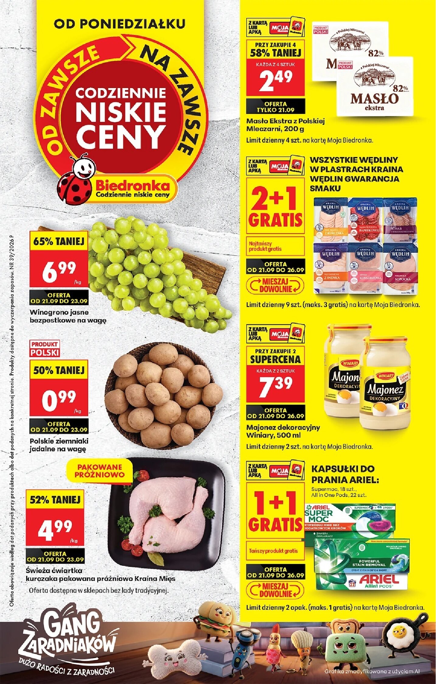 Gazetka Biedronka 21/09/2026 – 26/09/2026 - gazetki promocyjne str. 1