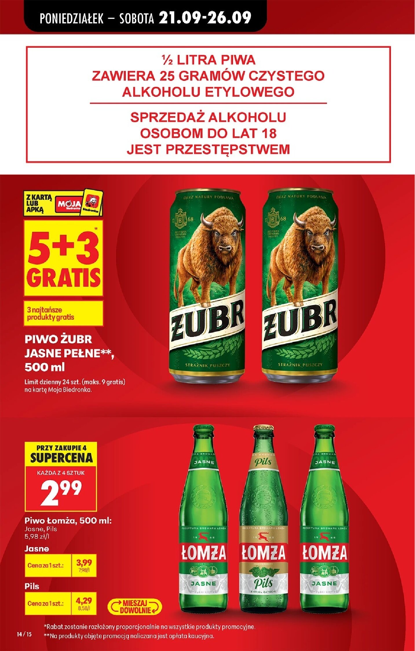 Gazetka Biedronka 21/09/2026 – 26/09/2026 - gazetki promocyjne str. 18