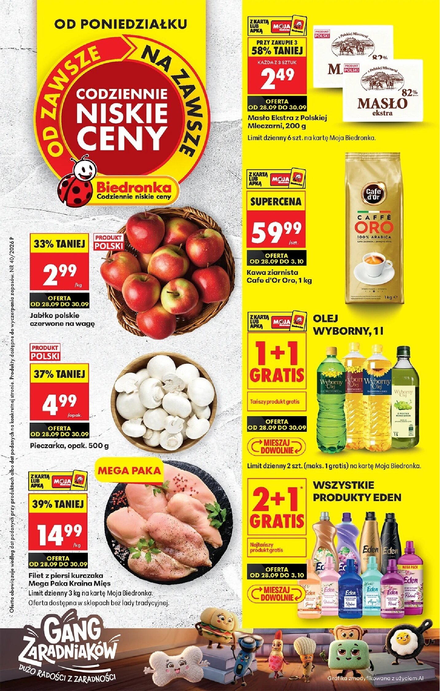 Gazetka Biedronka 28/09/2026 – 03/10/2026 - gazetki promocyjne str. 1