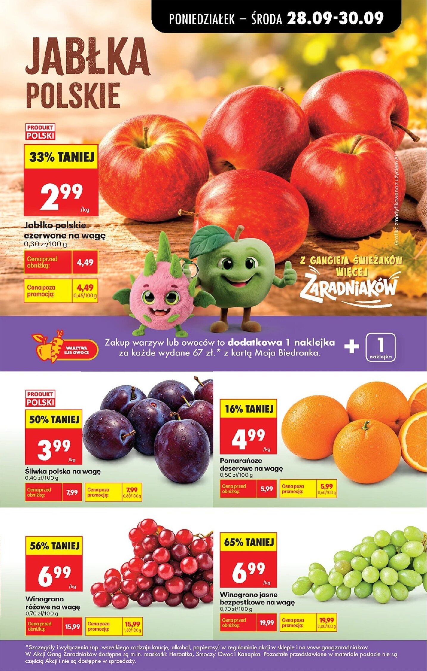 Gazetki promocyjne – owoce - gazetki promocyjne str. 8