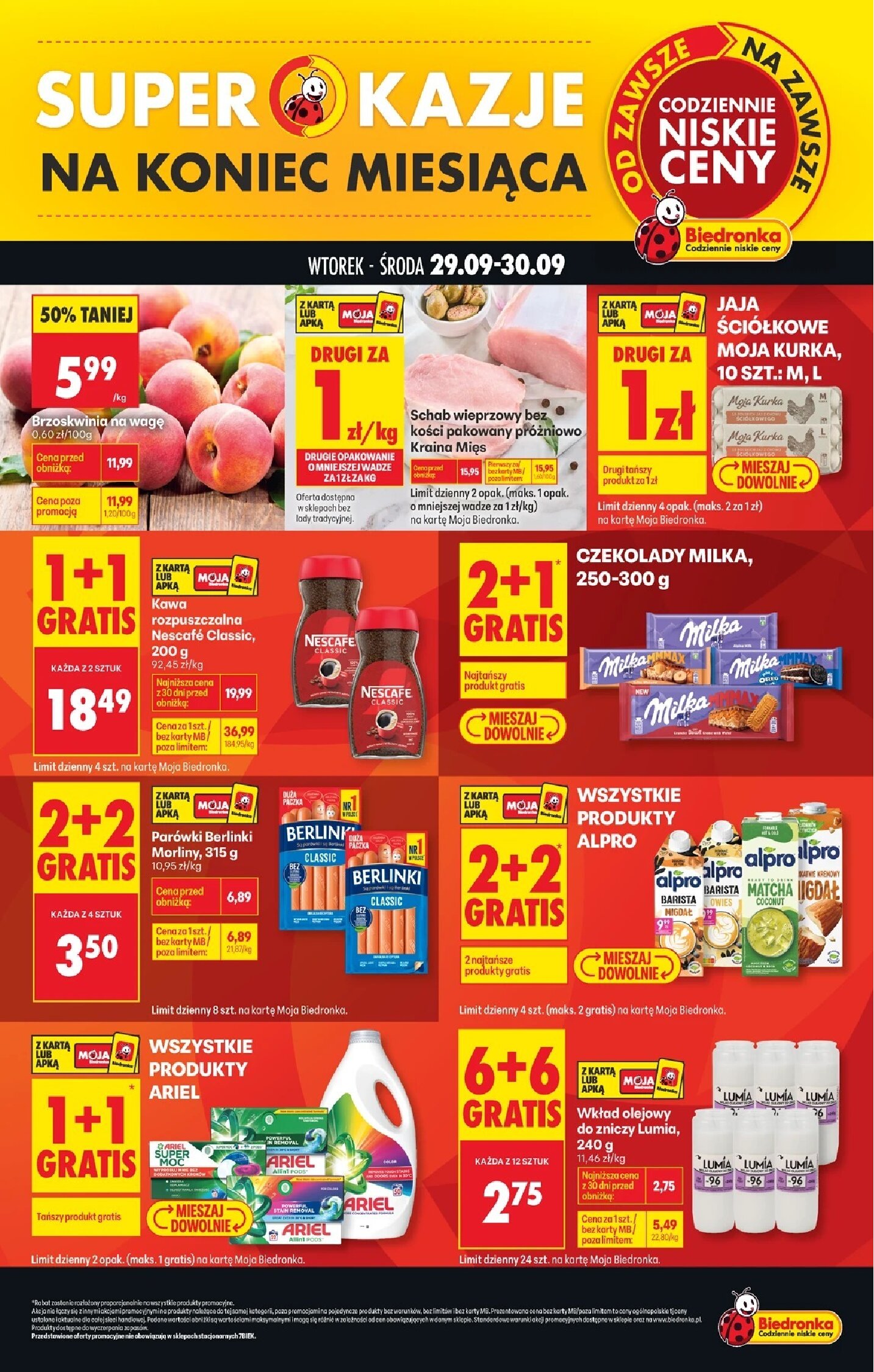 Gazetka Biedronka 29/09/2026 – 30/09/2026 - gazetki promocyjne str. 1