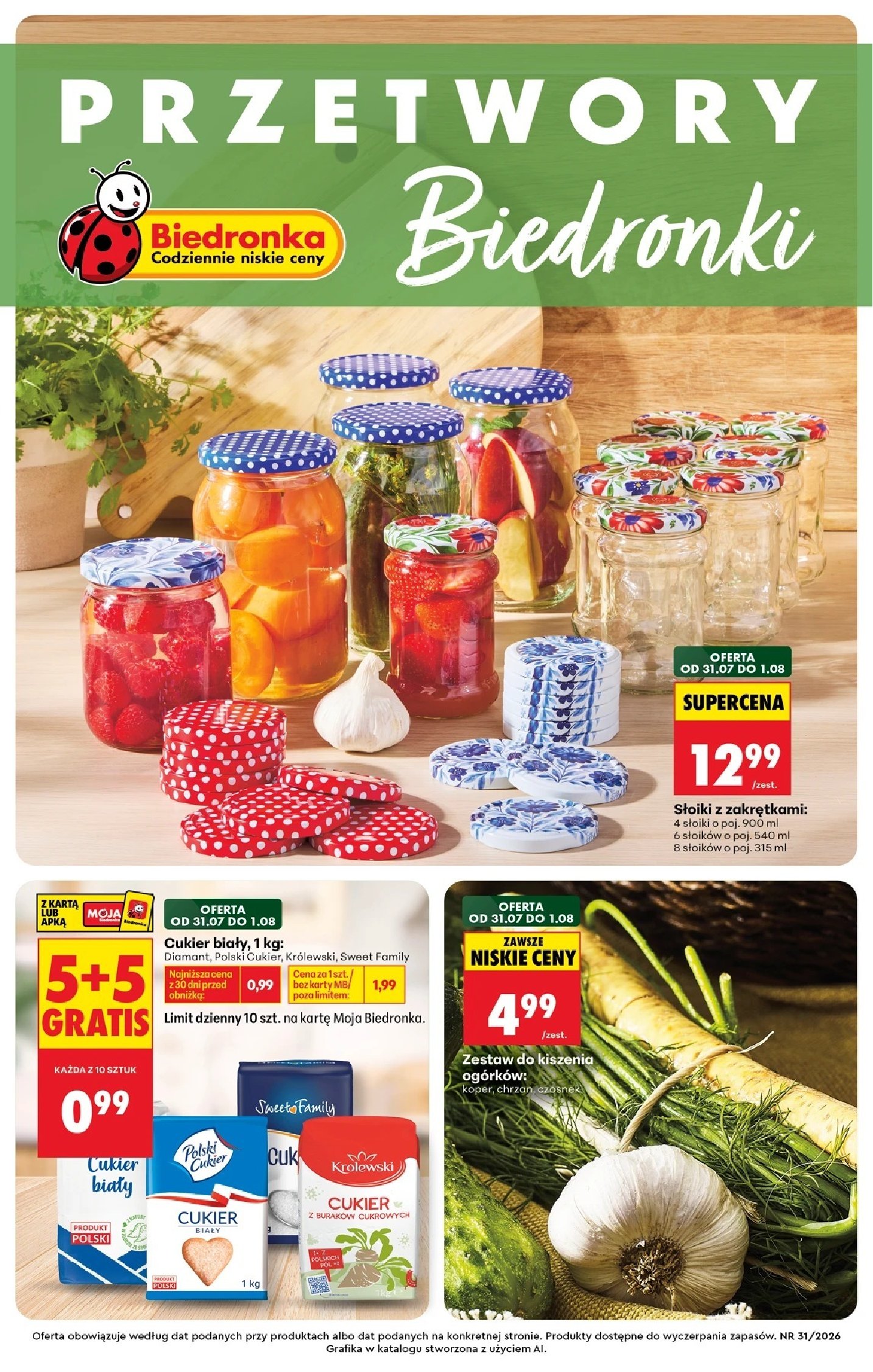 Gazetka Biedronka 31/07/2026 – 31/08/2026