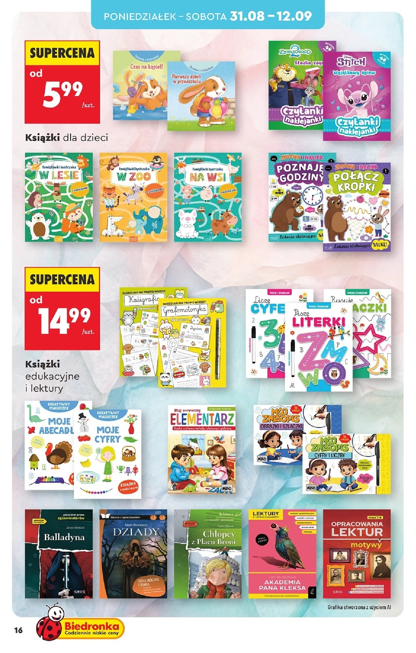 Gazetka Biedronka 31/08/2026 – 16/09/2026 - strona 16