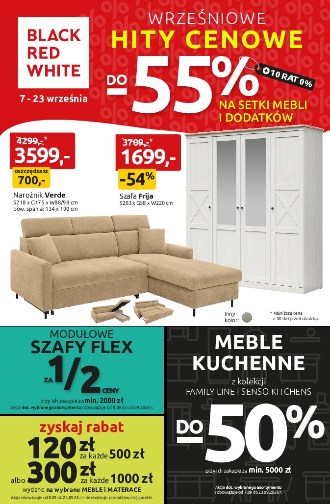 Gazetka Black-red-white 07/09/2026 – 23/09/2026