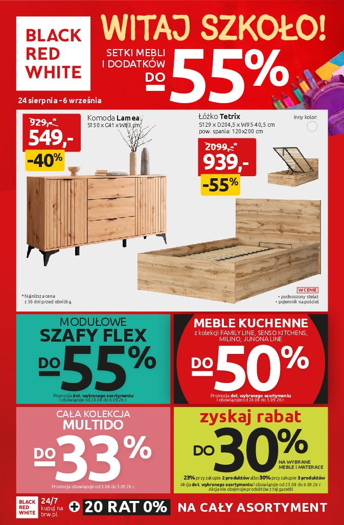 Gazetka Black-red-white 24/08/2026 – 06/09/2026 - gazetki promocyjne str. 1
