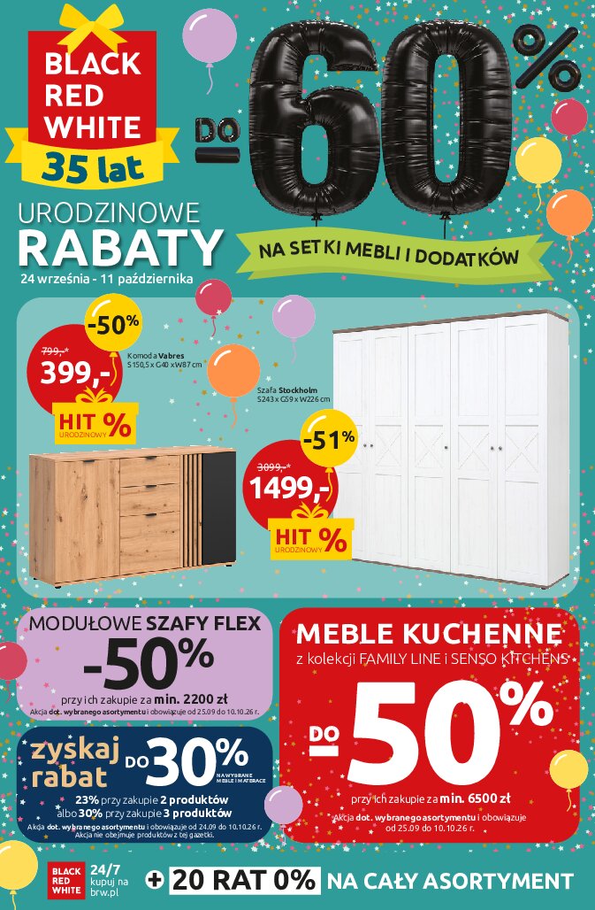 Gazetka Black-red-white 24/09/2026 – 11/10/2026 - gazetki promocyjne str. 1
