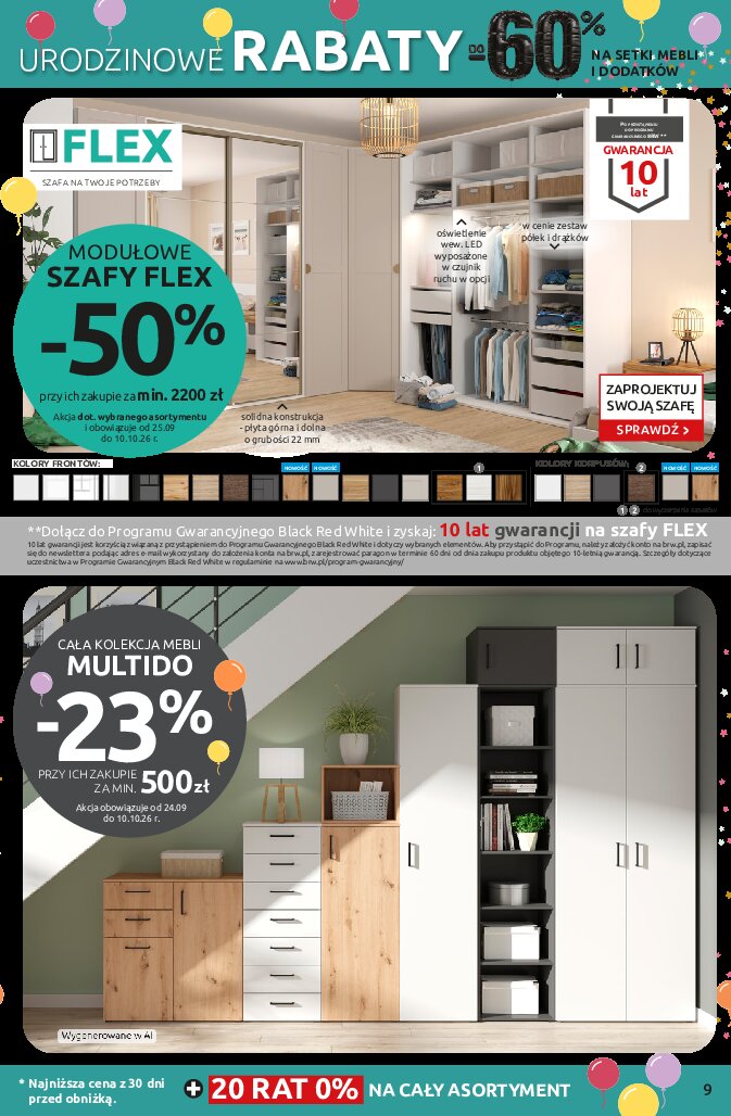 Gazetka Black-red-white 24/09/2026 – 11/10/2026 - gazetki promocyjne str. 9
