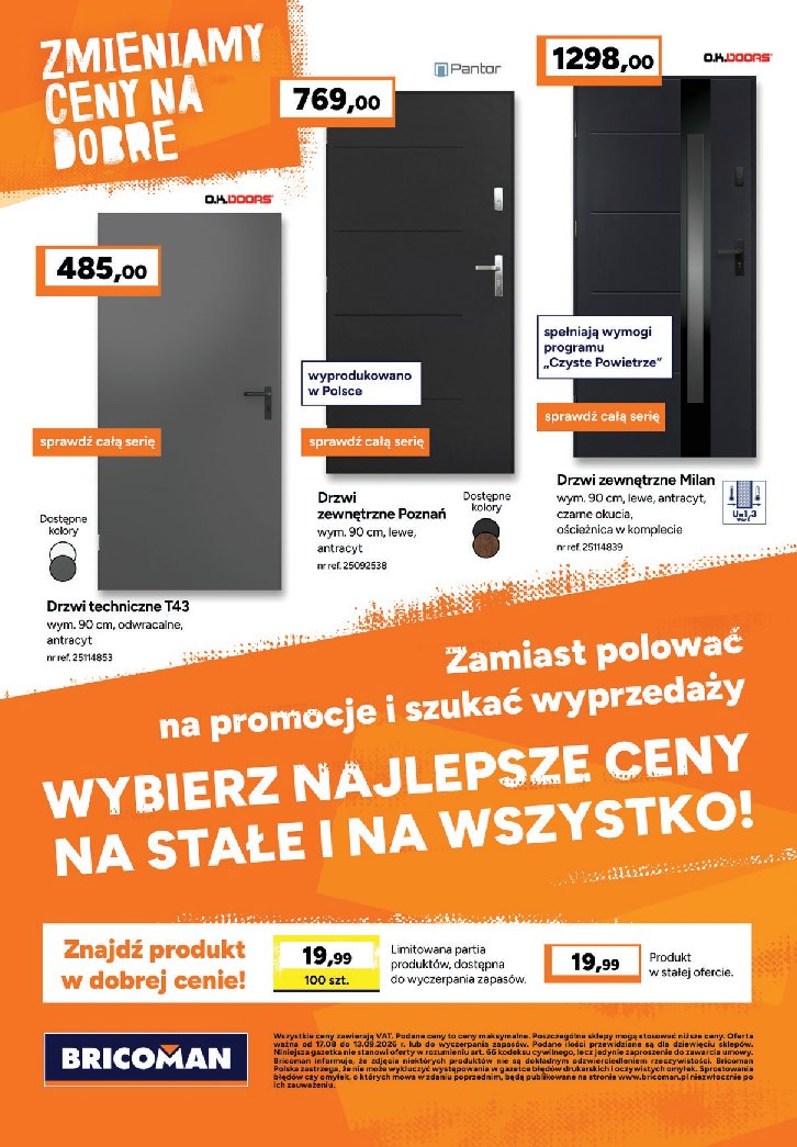 Gazetka Bricoman 17/08/2026 – 13/09/2026 - gazetki promocyjne str. 14